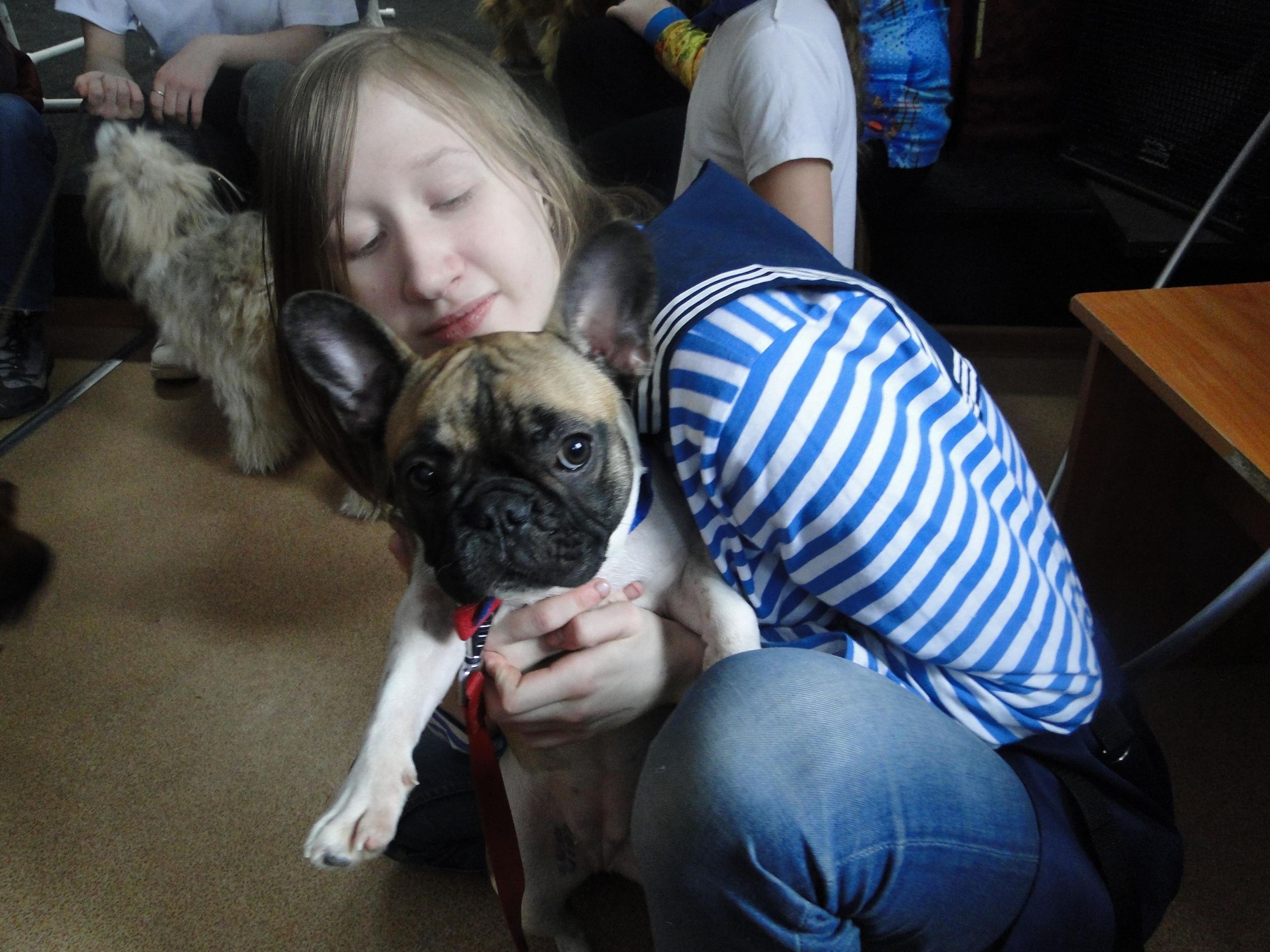 Встреча с воспитанниками Клуба инвалидов «Вера» в Дзержинске. НРОО КЦ "Собаковод"