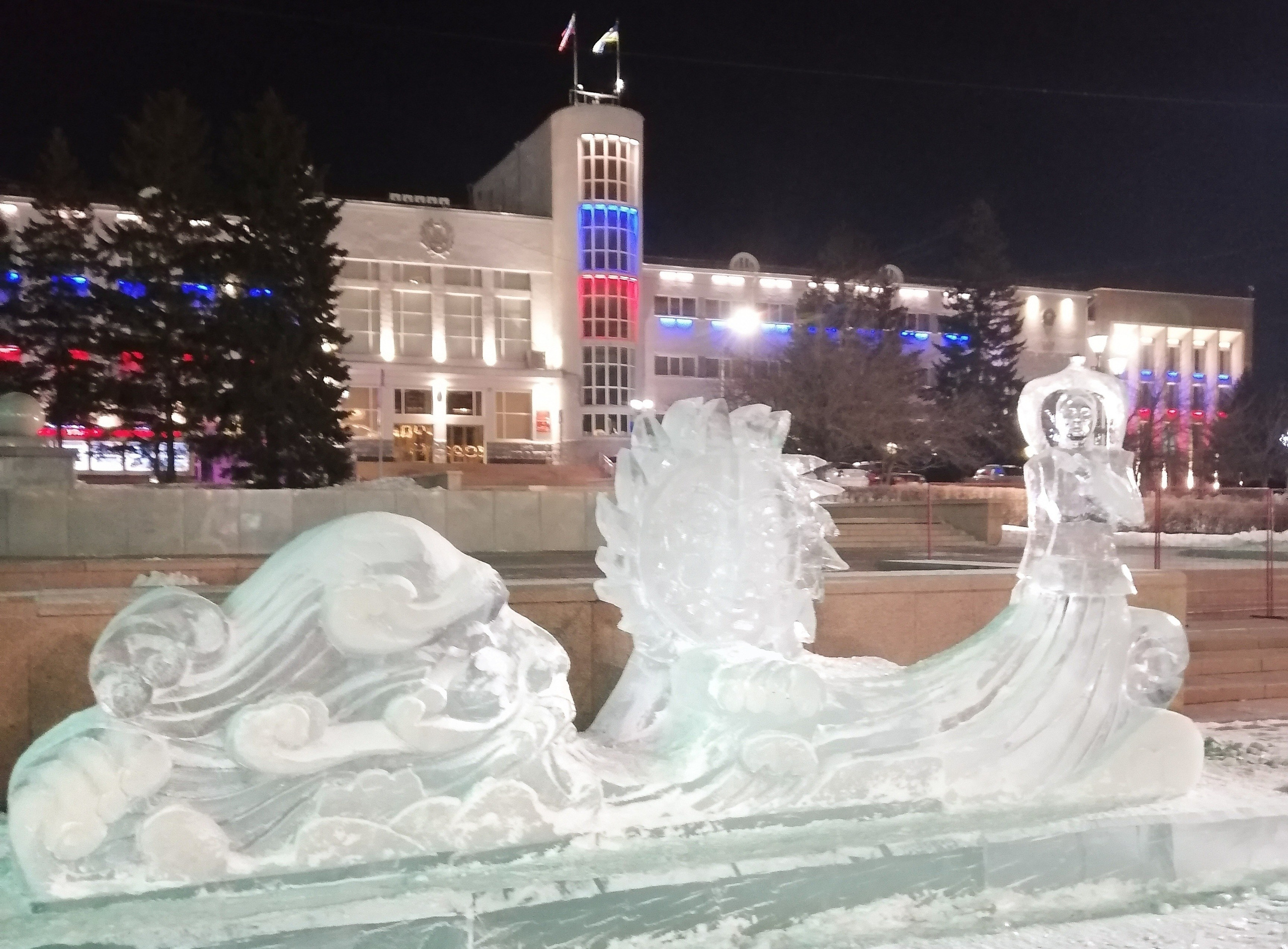 Ледовый городок. Polyakovlivashuk.ru