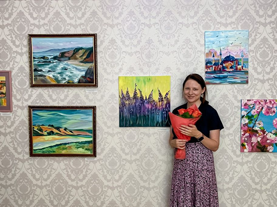 SKVOT. Художница в Алматы Мухамед-Рахимова Джамиля
