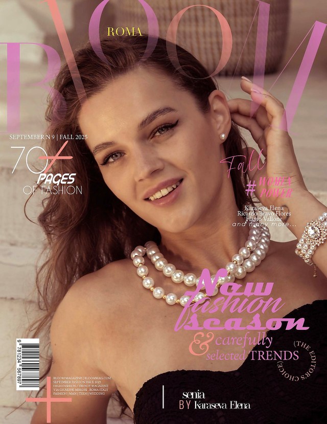 Fashion фотограф Карасёва Елена — журнальная обложка