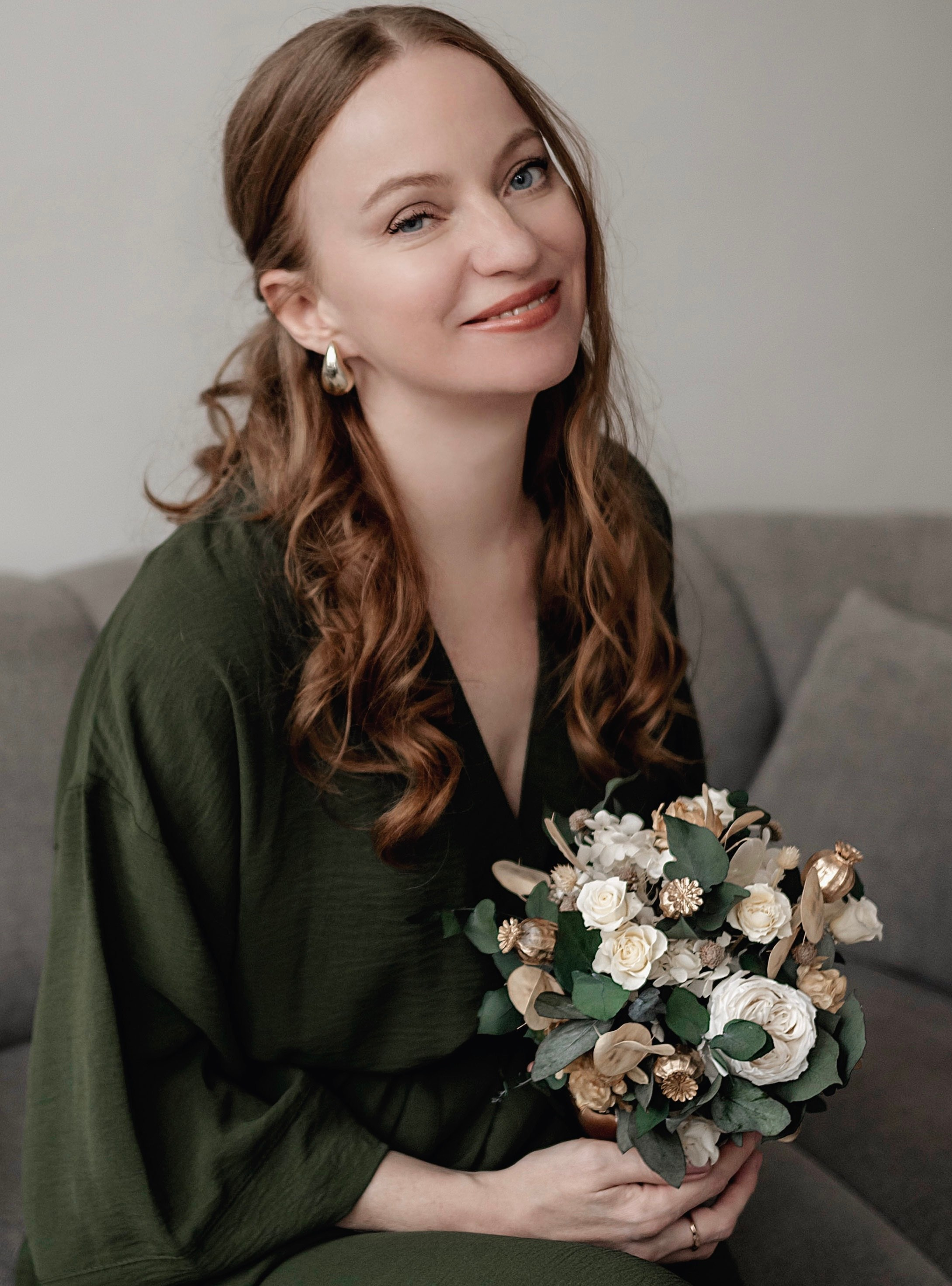 Букет из стабилизированных цветов Москва, Одинцово, Жуковка