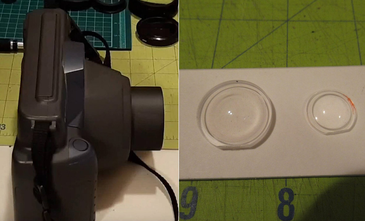 Polaroid Model 455 + Fujifilm Instax 100 = Instax Wide Camera. Фотограф — видеограф в Москве Дмитрий Менделеев