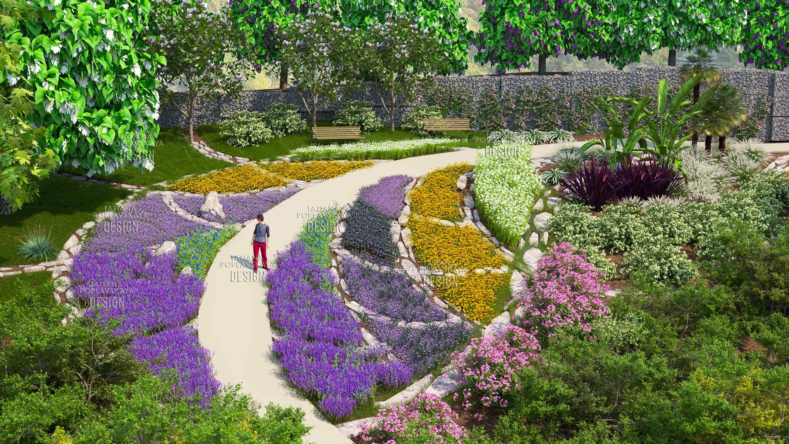 Благоустройство парка 80-летия Краснодарского Края на Макаренко. Интерьерный дизайнер в Сочи Поплавская Татьяна. Проектирование интерьеров и организация процесса ремонта