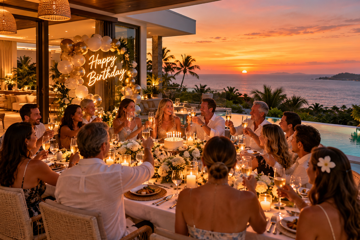 Birthday & Anniversary Party Planning in Koh Samui | Magic Day