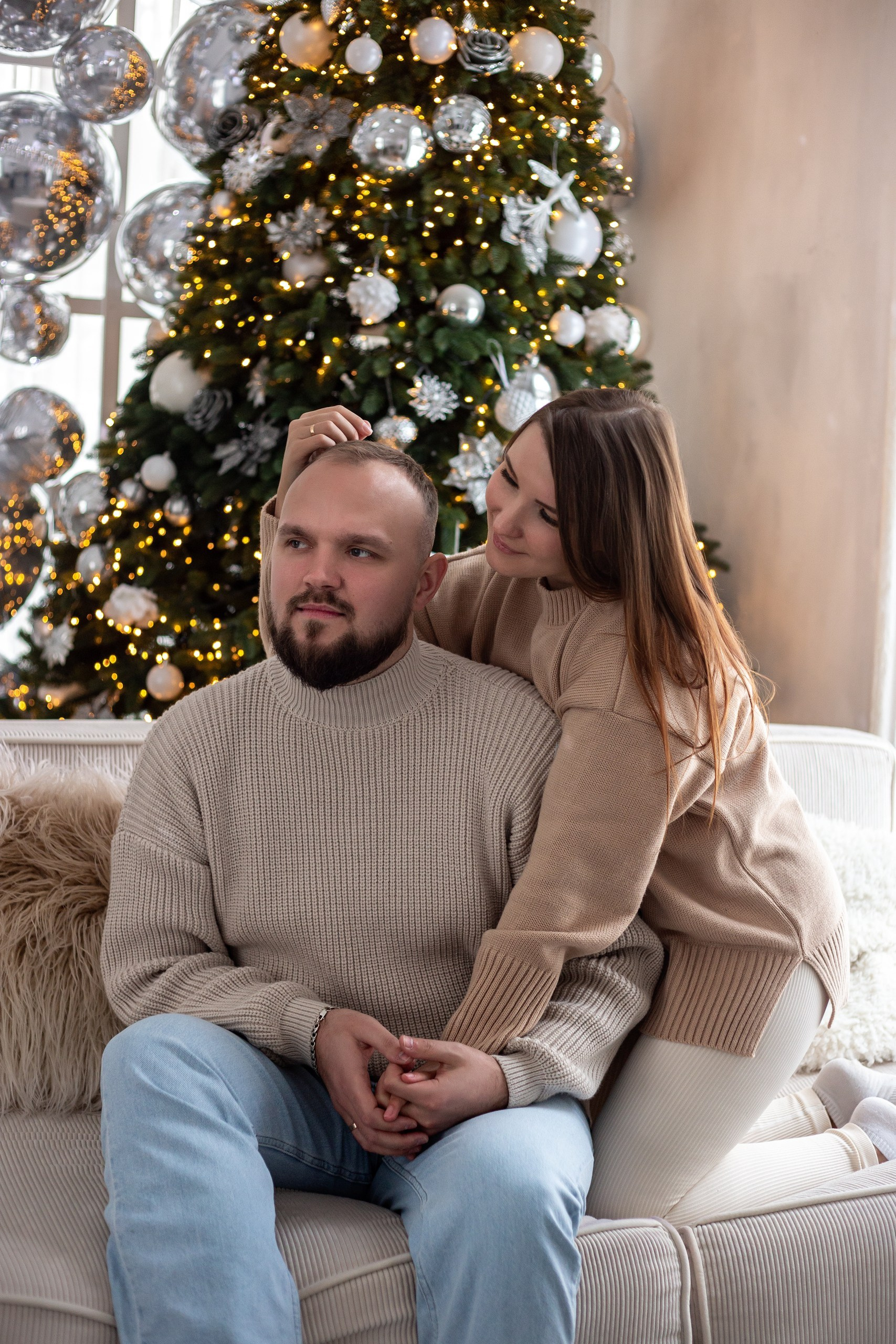 Семейная новогодняя фотосессия. Ярославль. Свадебный и семейный фотограф в Ярославле Александр Лобков