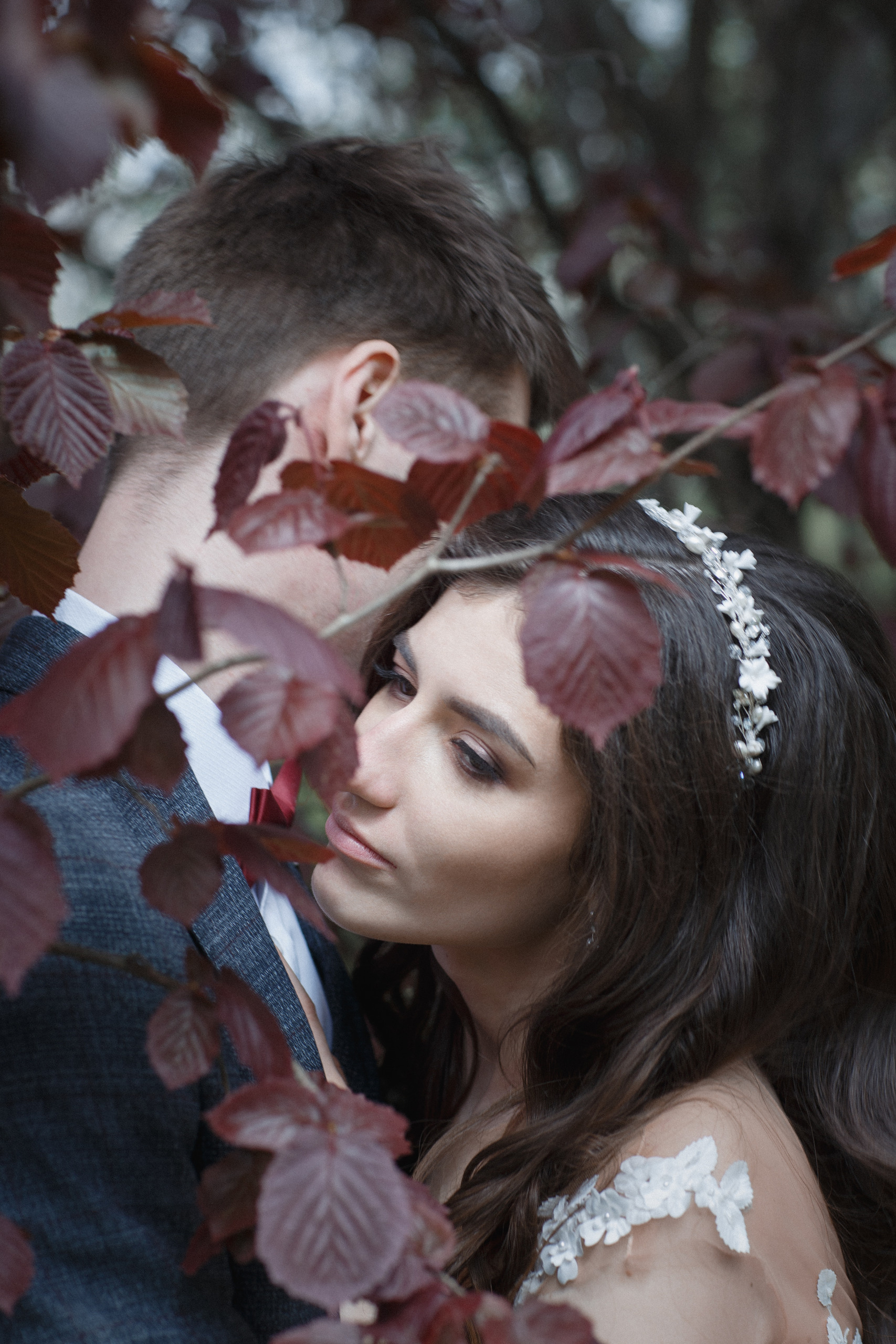 Фотосессия свадебного дня в Ботаническом саду, отеле Пекин