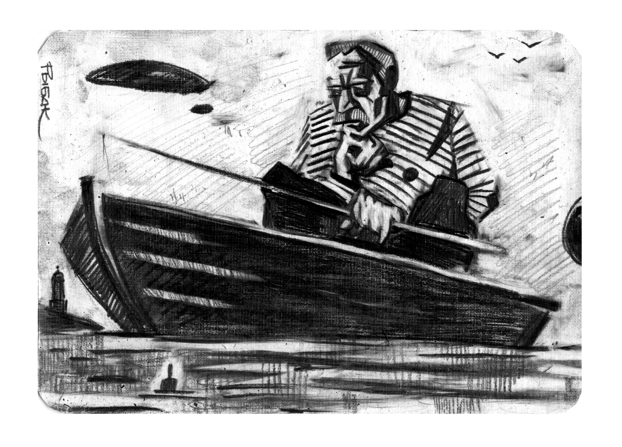 Графика 2013. Художник Рыбак Николай