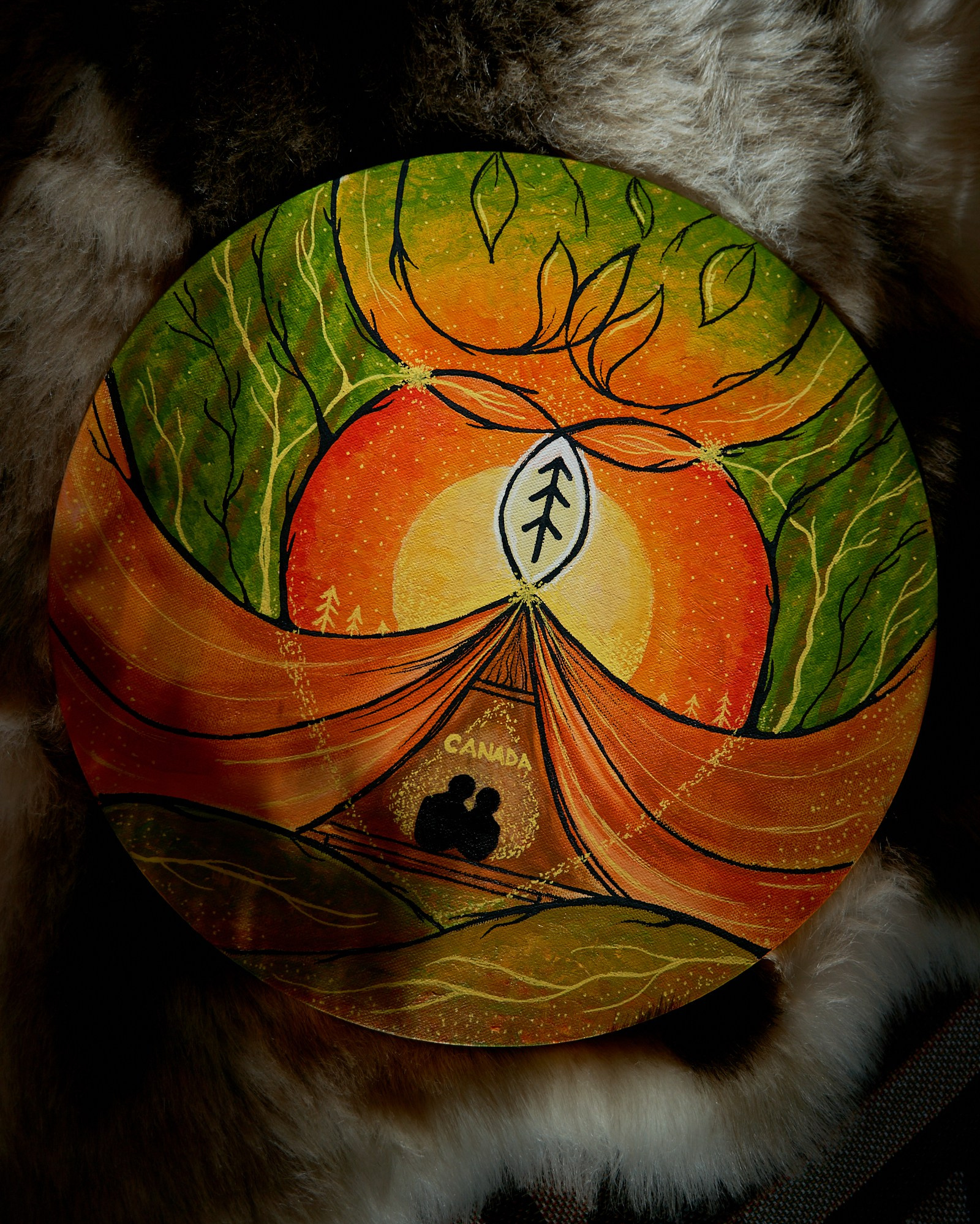 Примирение и опора. Bakulina-art.com