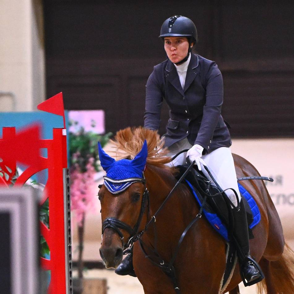 2025.10.25 — КСК Виват, Россия!. ТУРНИРНАЯ КОННАЯ ФОТОГРАФИЯ, Руднева Ольга и Евгений Адеев