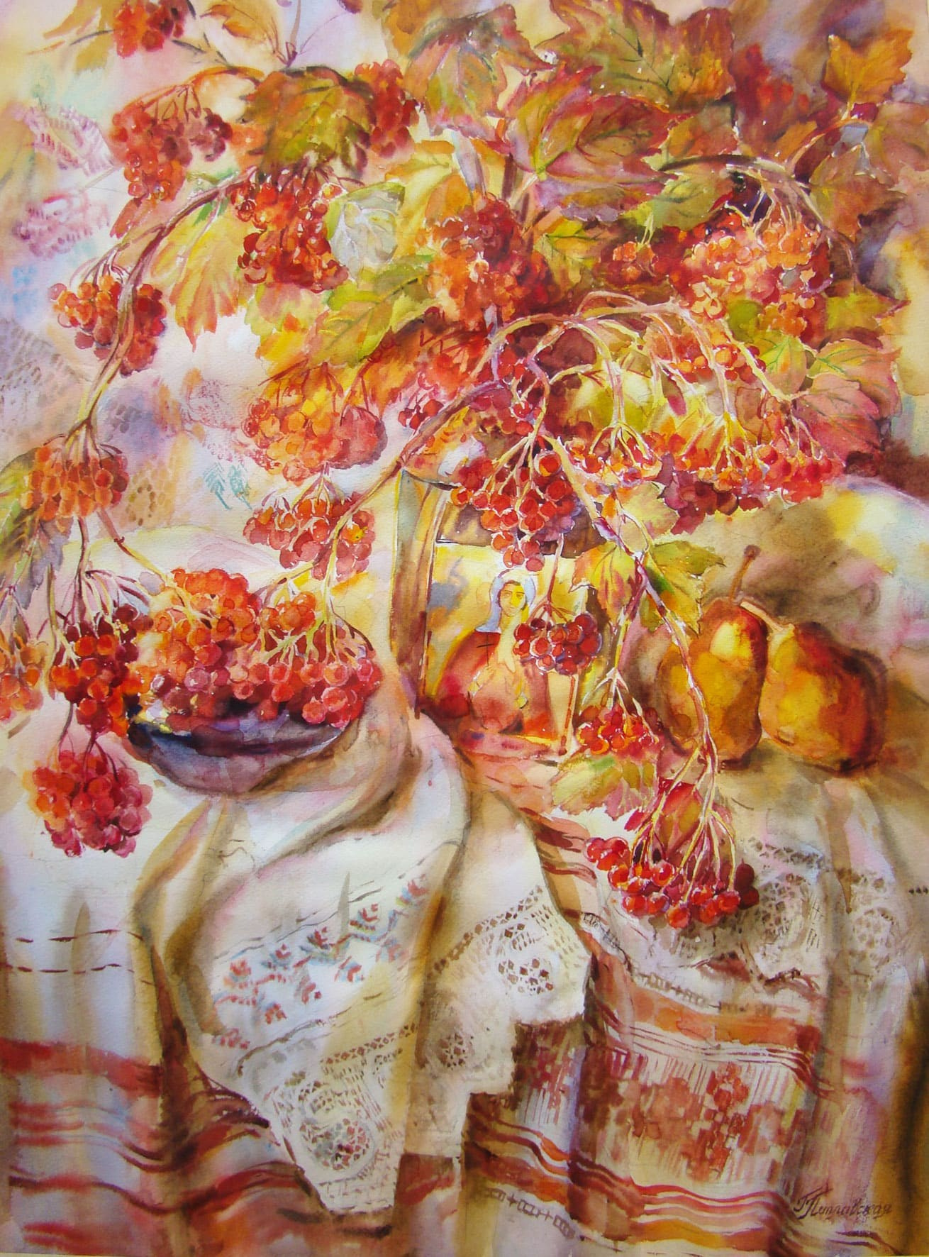 НАТЮРМОРТЫ. Свет акварели Галины Поплавской