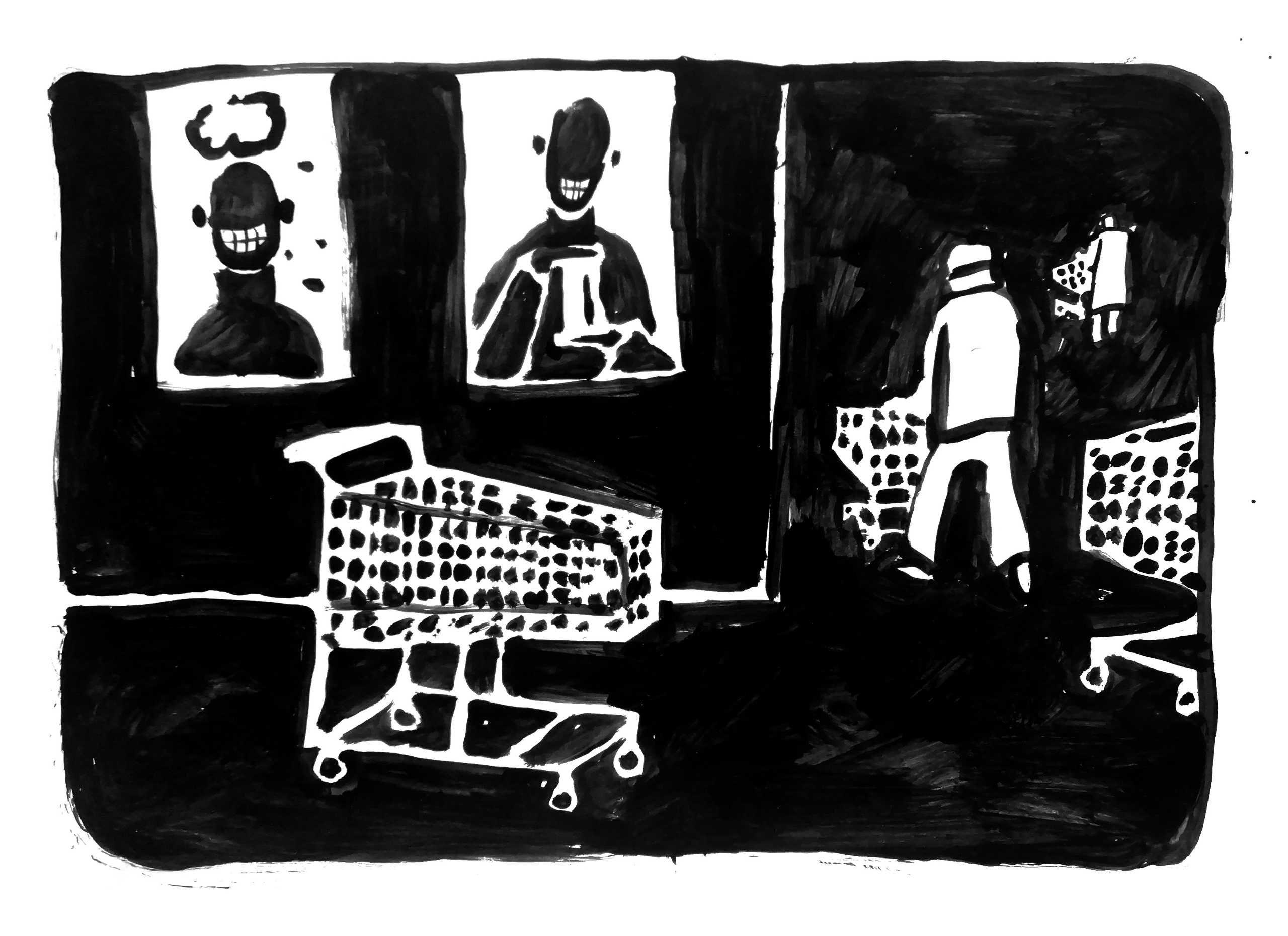 Серия Последняя свободная. Художник Рыбак Николай