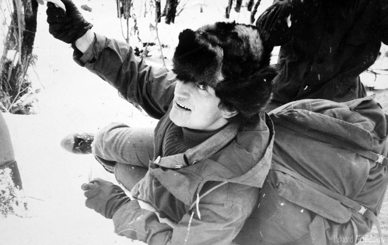 Бригантина 76 на гастролях (1976). Фотограф Эдуард Алмадаков