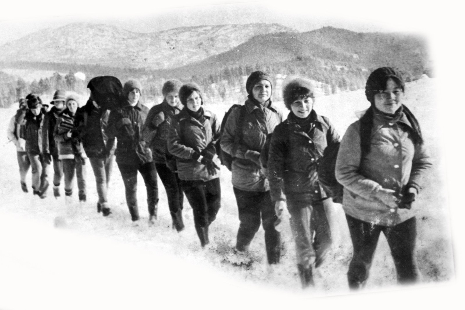 Бригантина 76 на гастролях (1976). Фотограф Эдуард Алмадаков