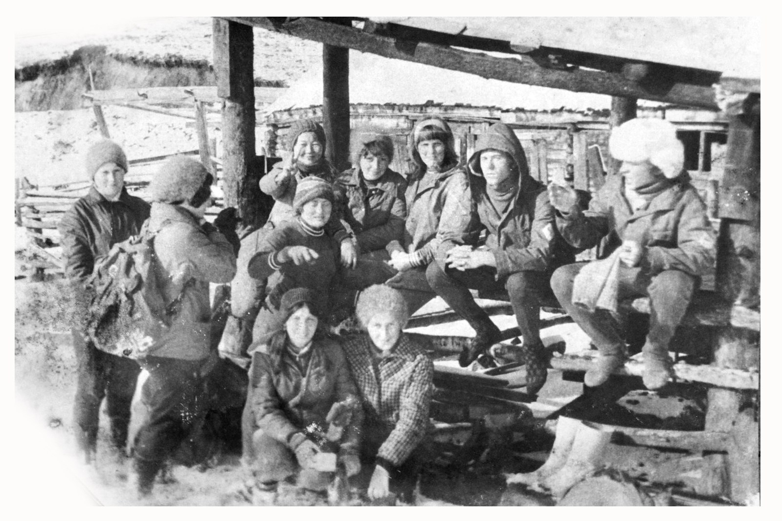Бригантина 76 на гастролях (1976). Фотограф Эдуард Алмадаков