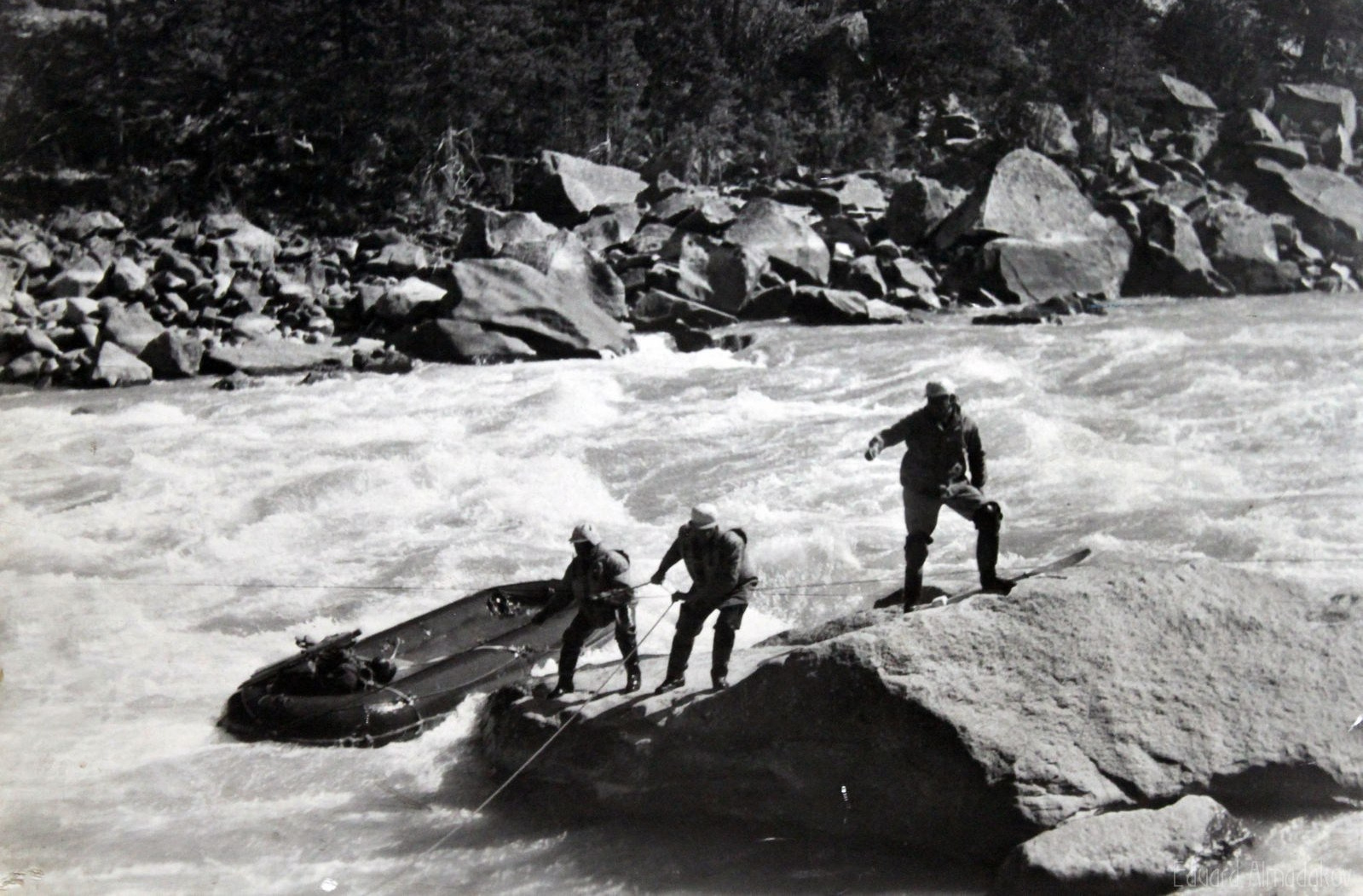 Прохождение Аргута (1968). Фотограф Эдуард Алмадаков