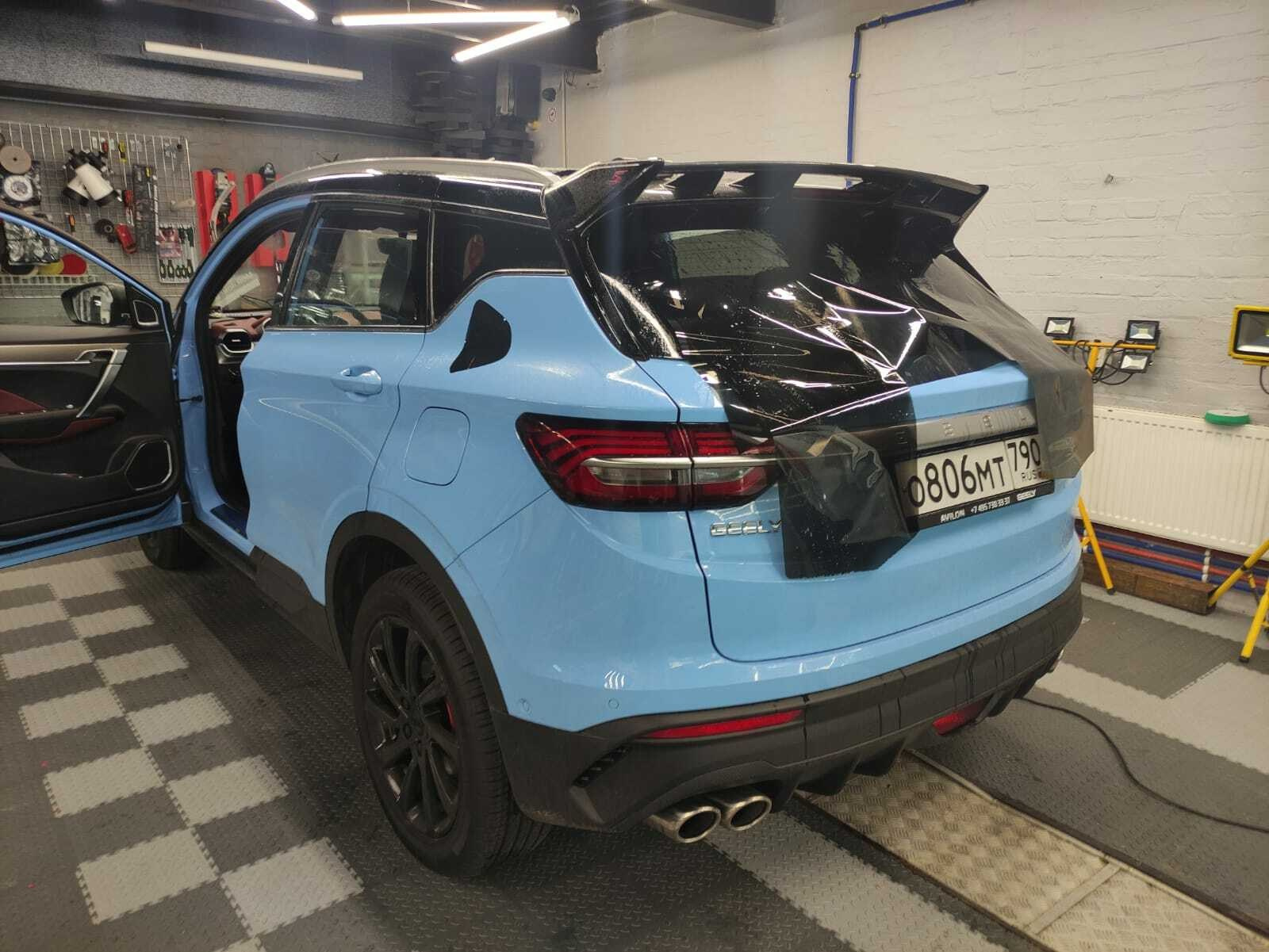 Оклейка и тонировка авто