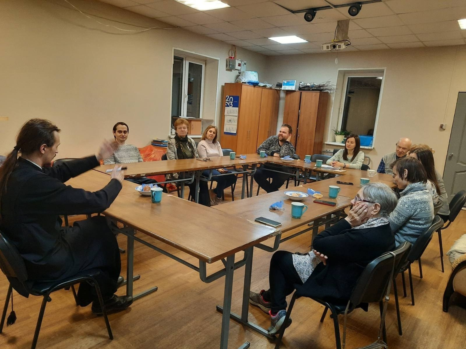 В богословском обществе «Феникс» прошла встреча. Северное благочиние Саратовской епархии