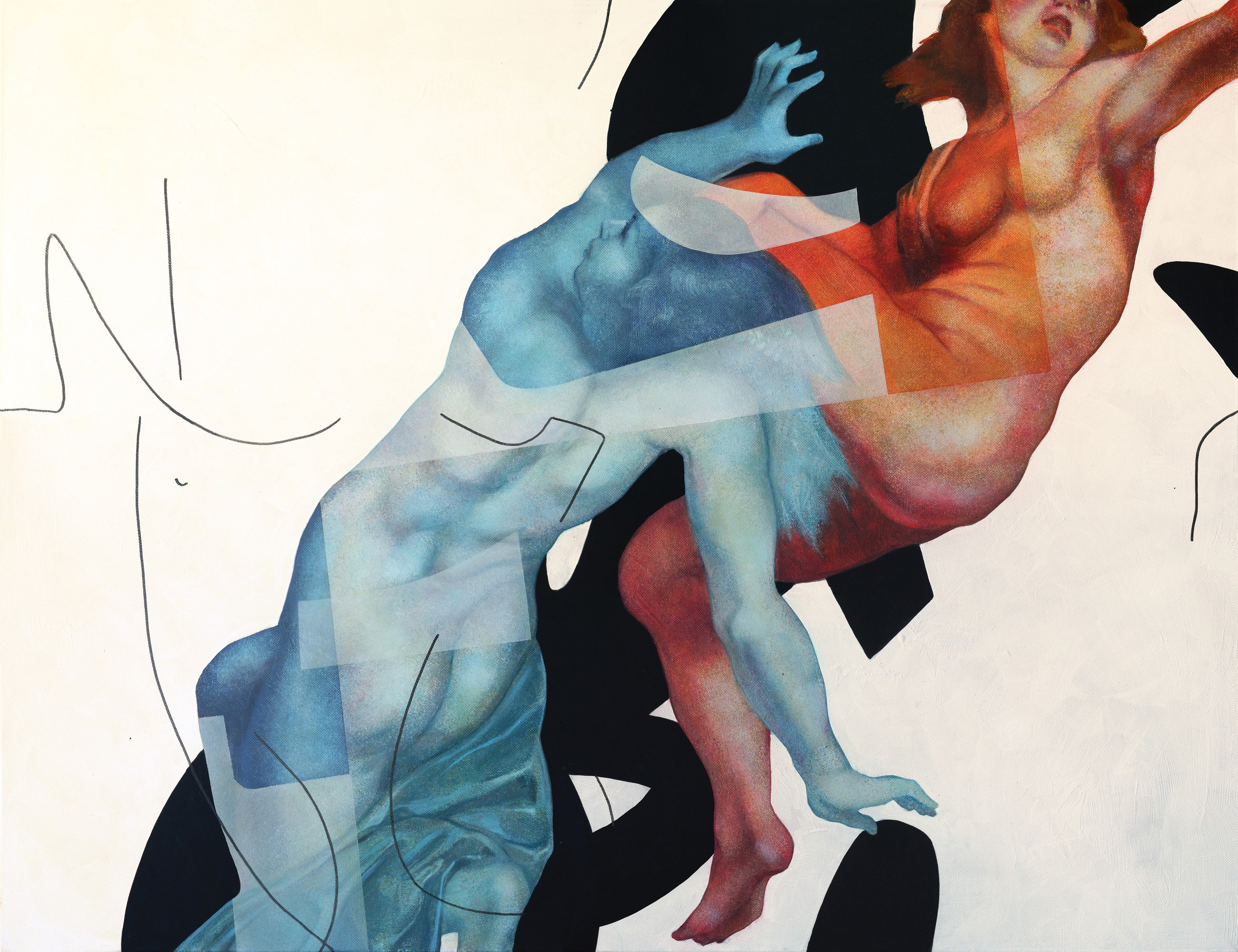 Холст, акрил, 100х100 см