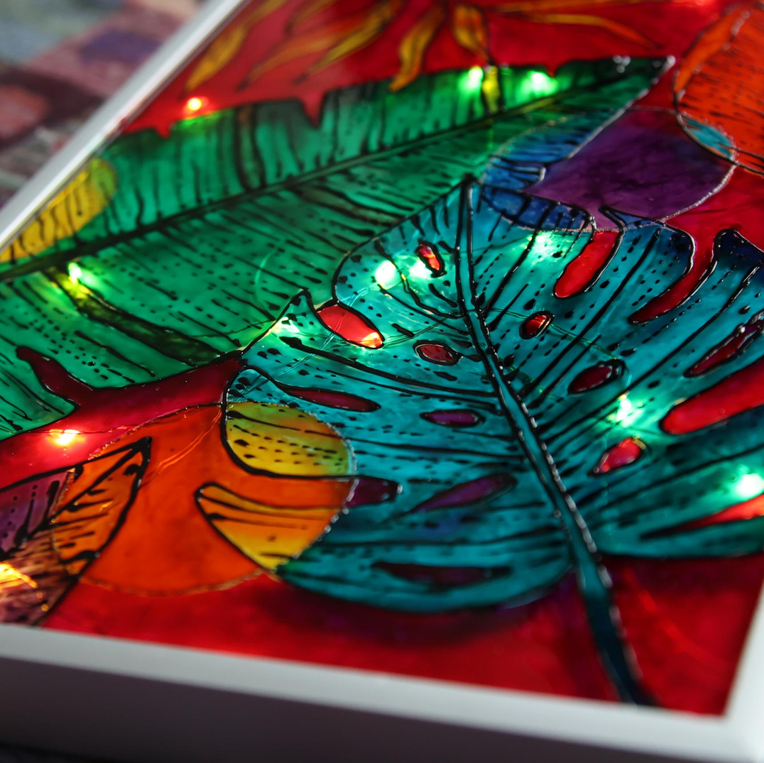 Мастер-класс по витражной росписи. Кризисный и телесно-ориентированный психолог в Москве Печора Катерина✨