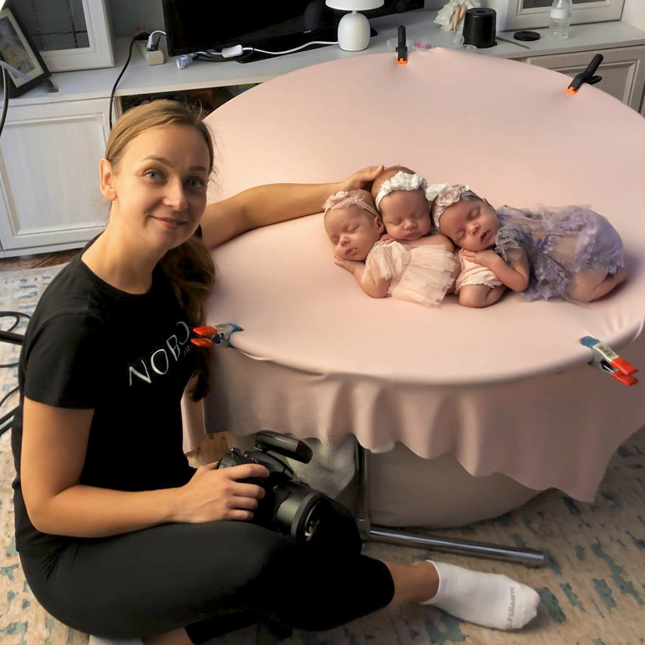 Фотосессия новорожденных в Саратове. Фотограф новорождённых в Саратове Анна Морарь