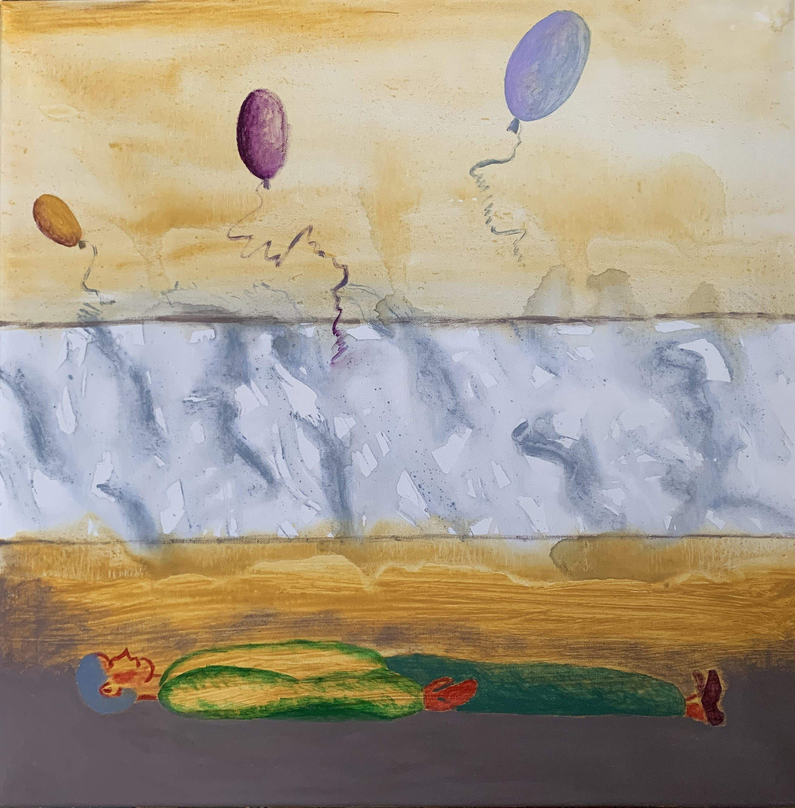 Охотники за шариками. Artist Oleg Semenovykh
