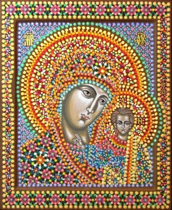 Иконы Кузнецовское письмо