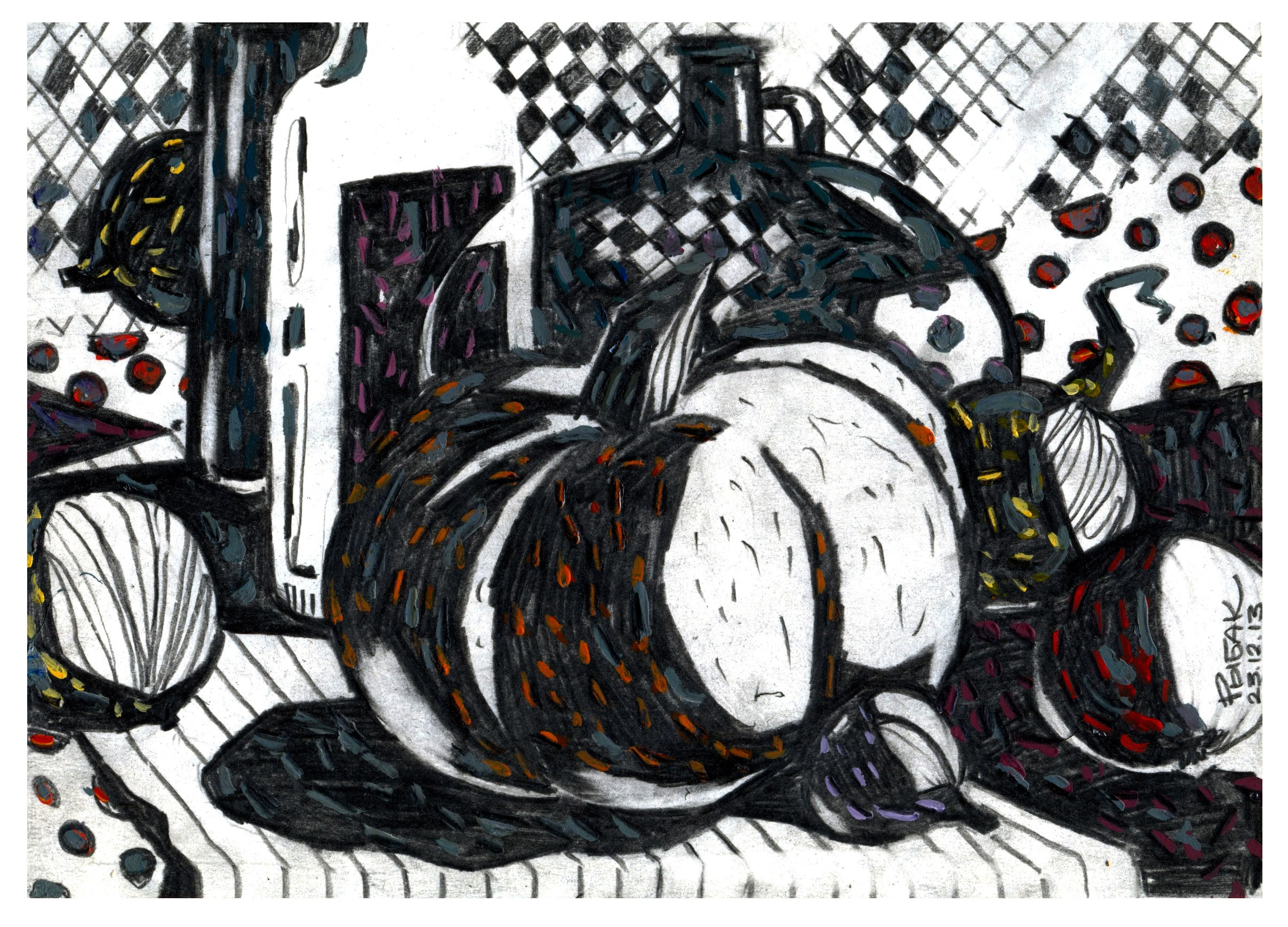 Графика 2013. Художник Рыбак Николай