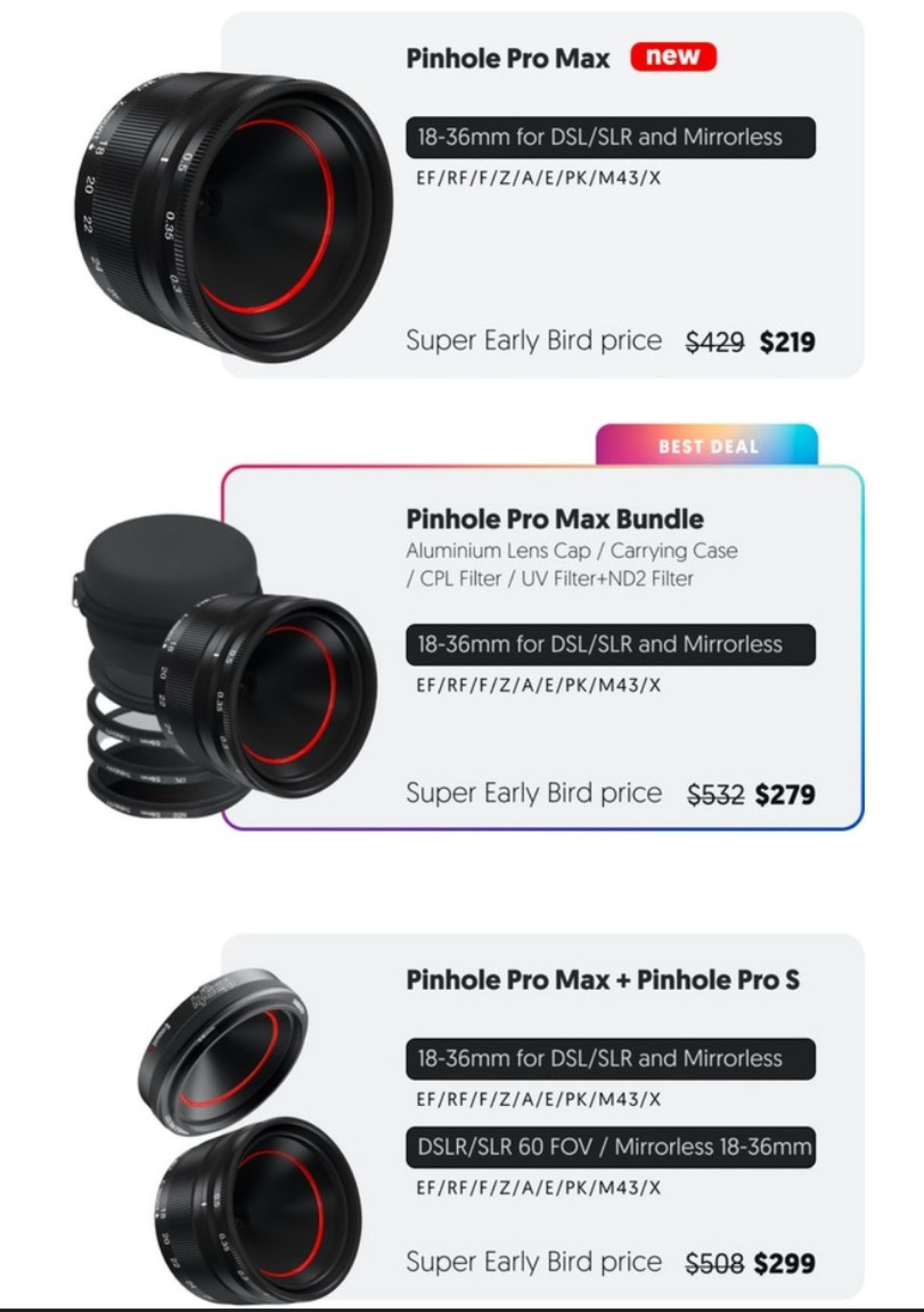 Первый в мире пинхол-объектив со сменным фокусным 18-36. Бизнес, мужской фотограф в Краснодаре | Аксёнов Алексей Владимирович