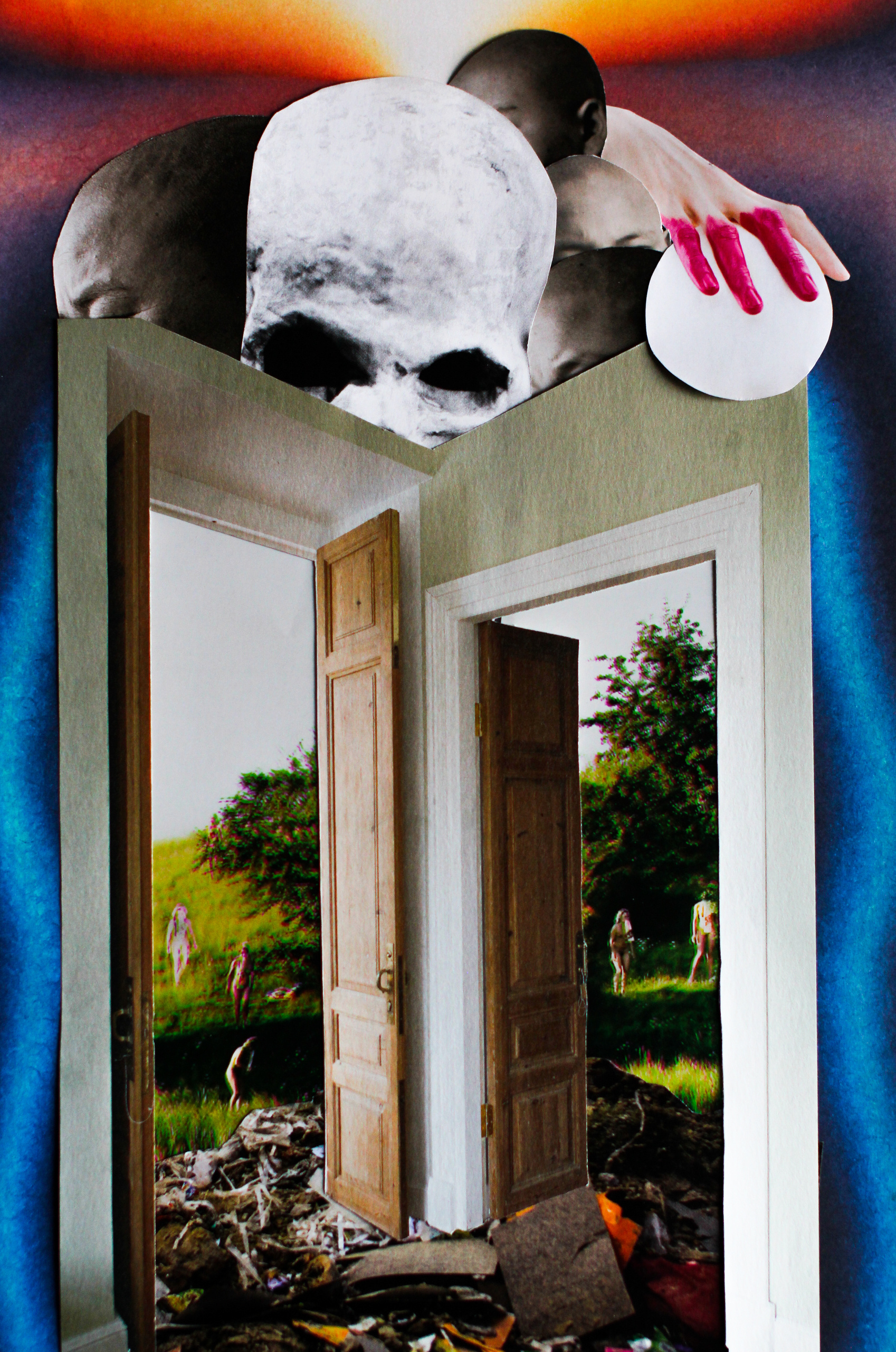 Collages. Художница и арт-терапевтка Ирина Гейнц