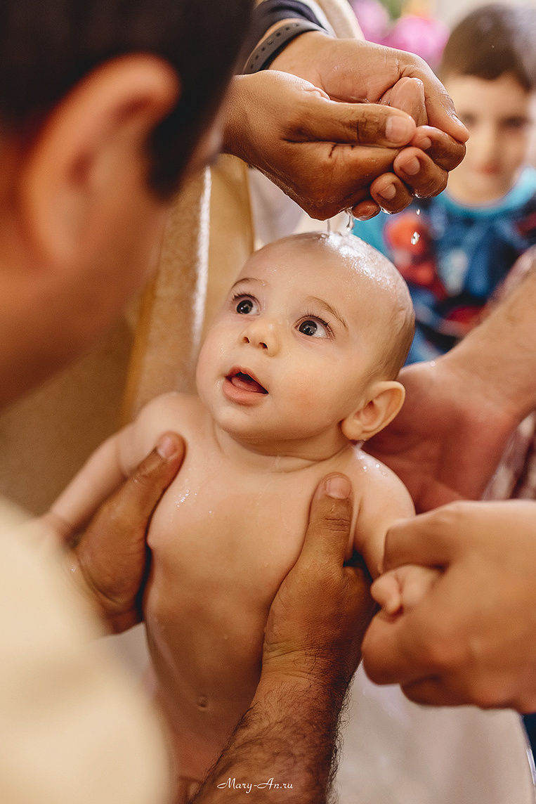 Таинство крещения. Свадебный и семейный фотограф Мария Ан