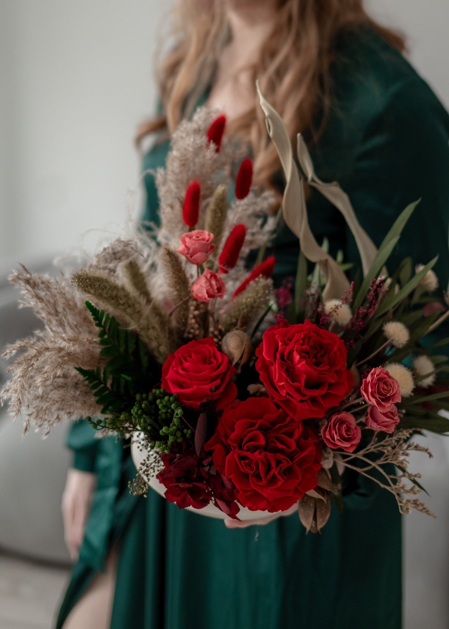 Витрина. Стабилизированные цветы Букеты Москва