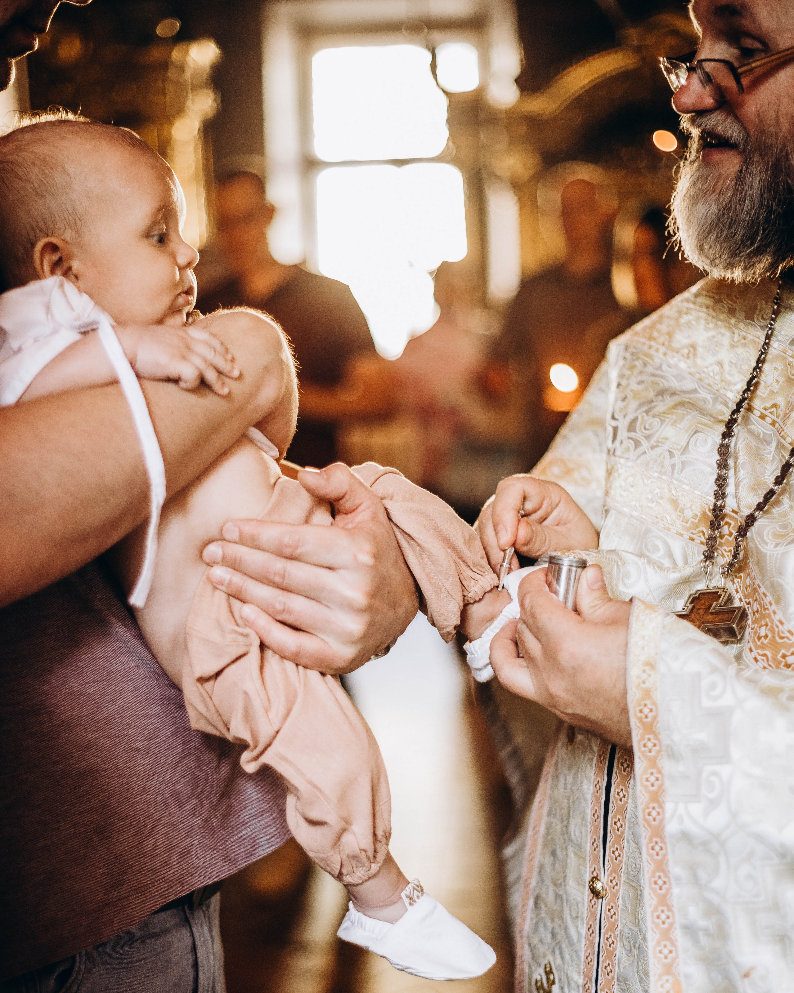 Фотограф крещения в Ногинске