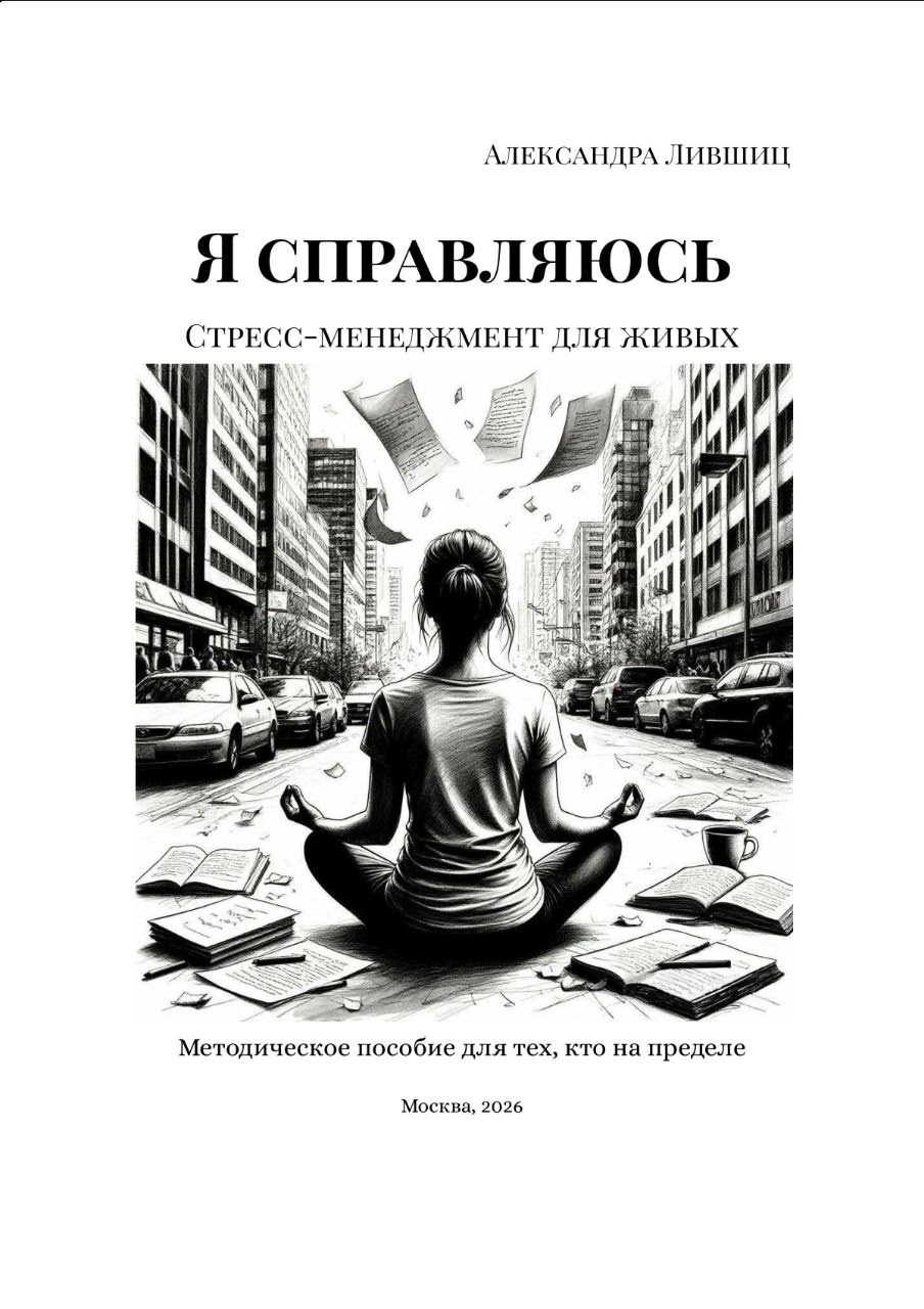 Я справляюсь. Стресс-менеджмент для живых. Александра Лившиц. Телесная терапия для зануд, эстетов и тех, кто уязвим