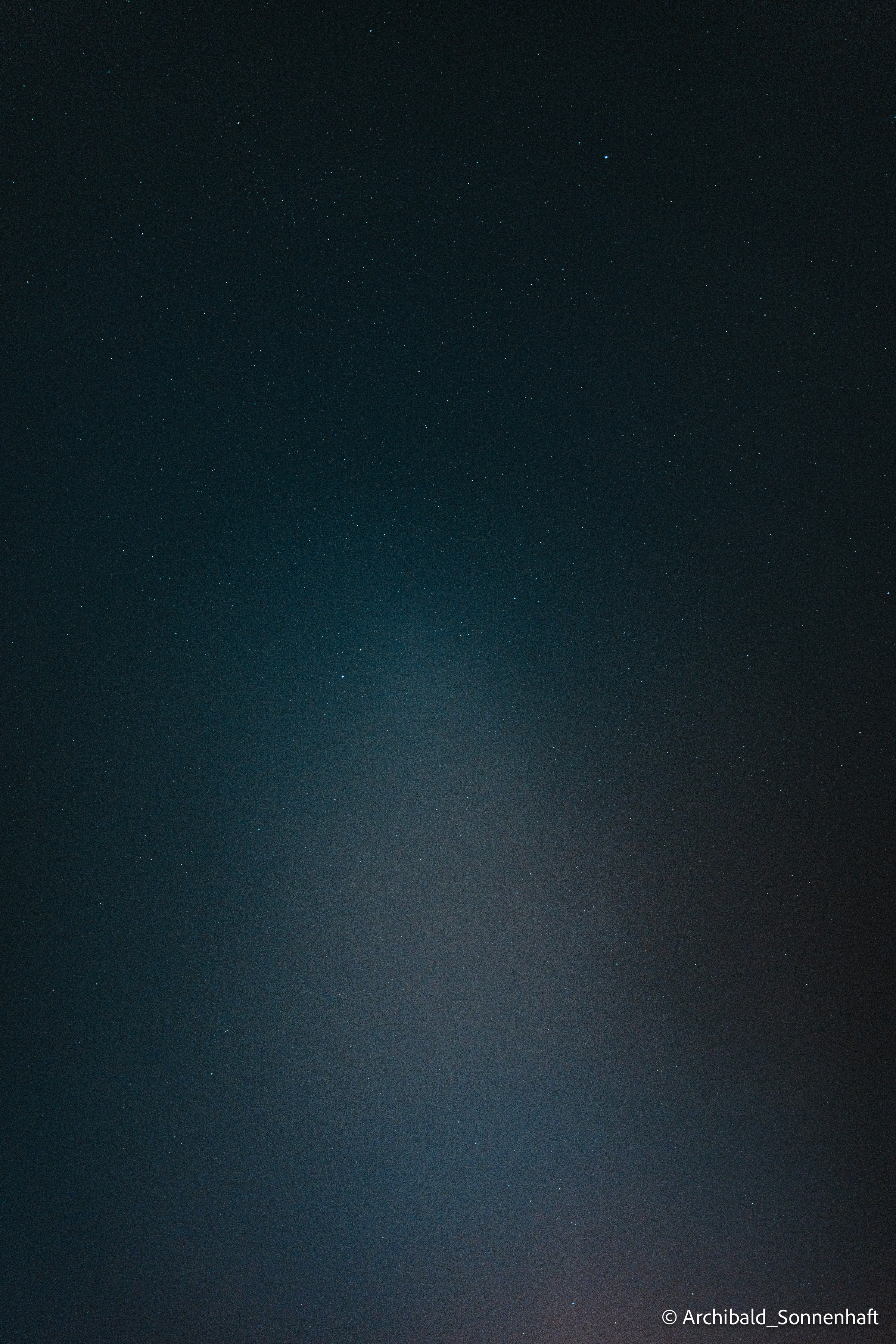 My first astophotography attempt. Photographer in Guangzhou, China. Archibald Sonnenhaft