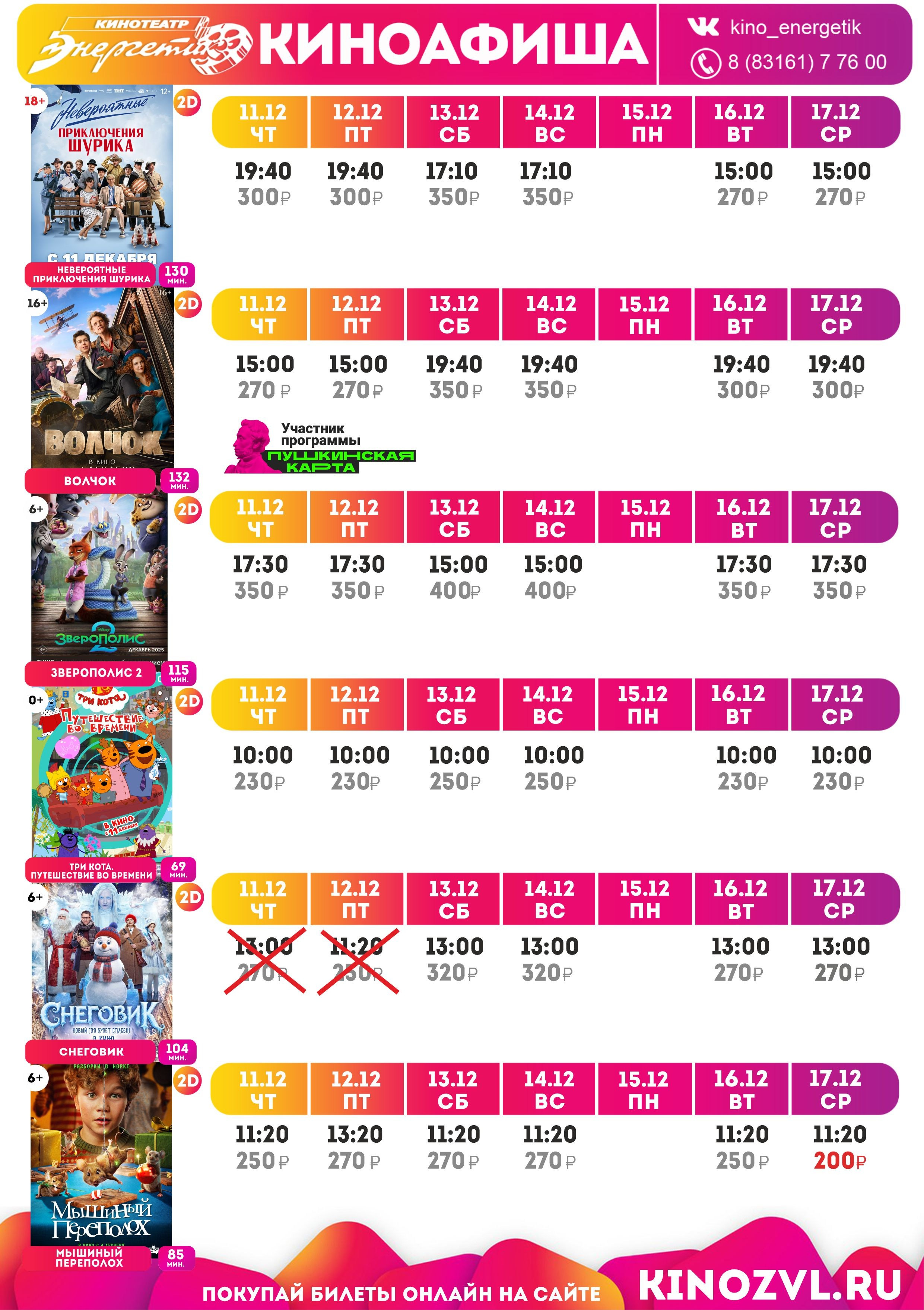 ЭНЕРГЕТИК. Дворец Культуры г. Заволжья