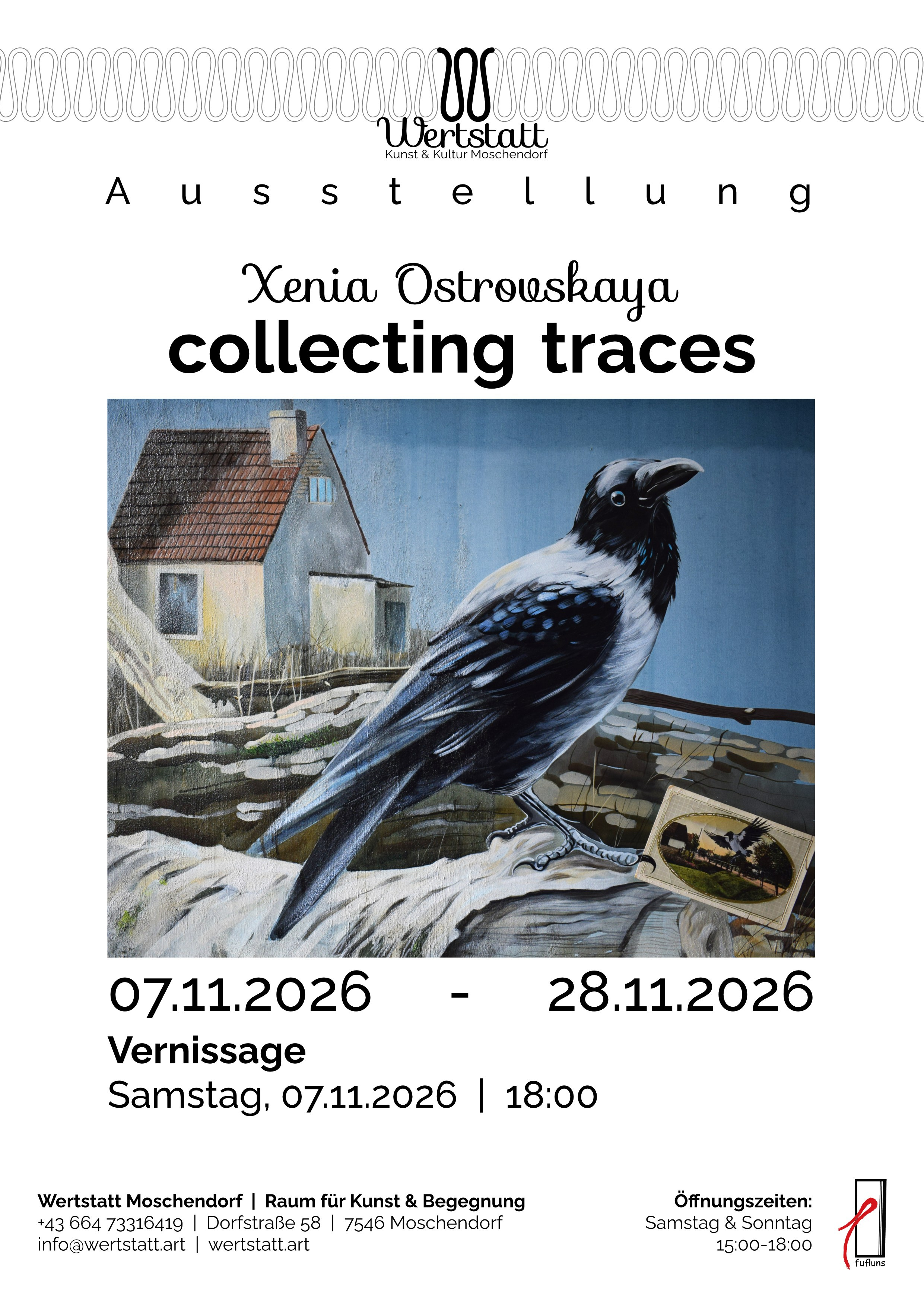 Collecting traces. Xenia Ostrovskaya