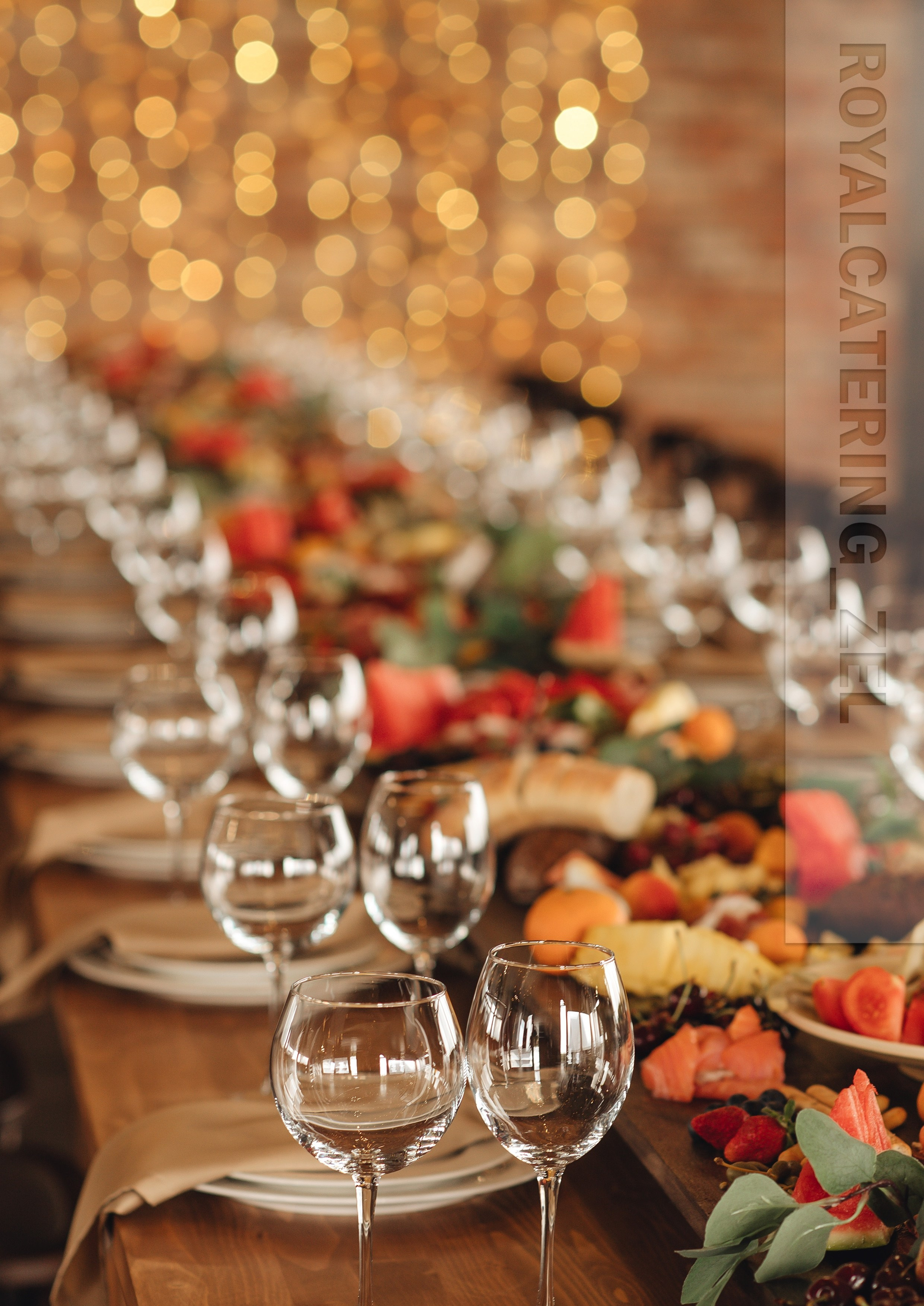 Стол в стиле Ранчо. Кейтеринг Royal Catering | По Москве и Московской области организуем р