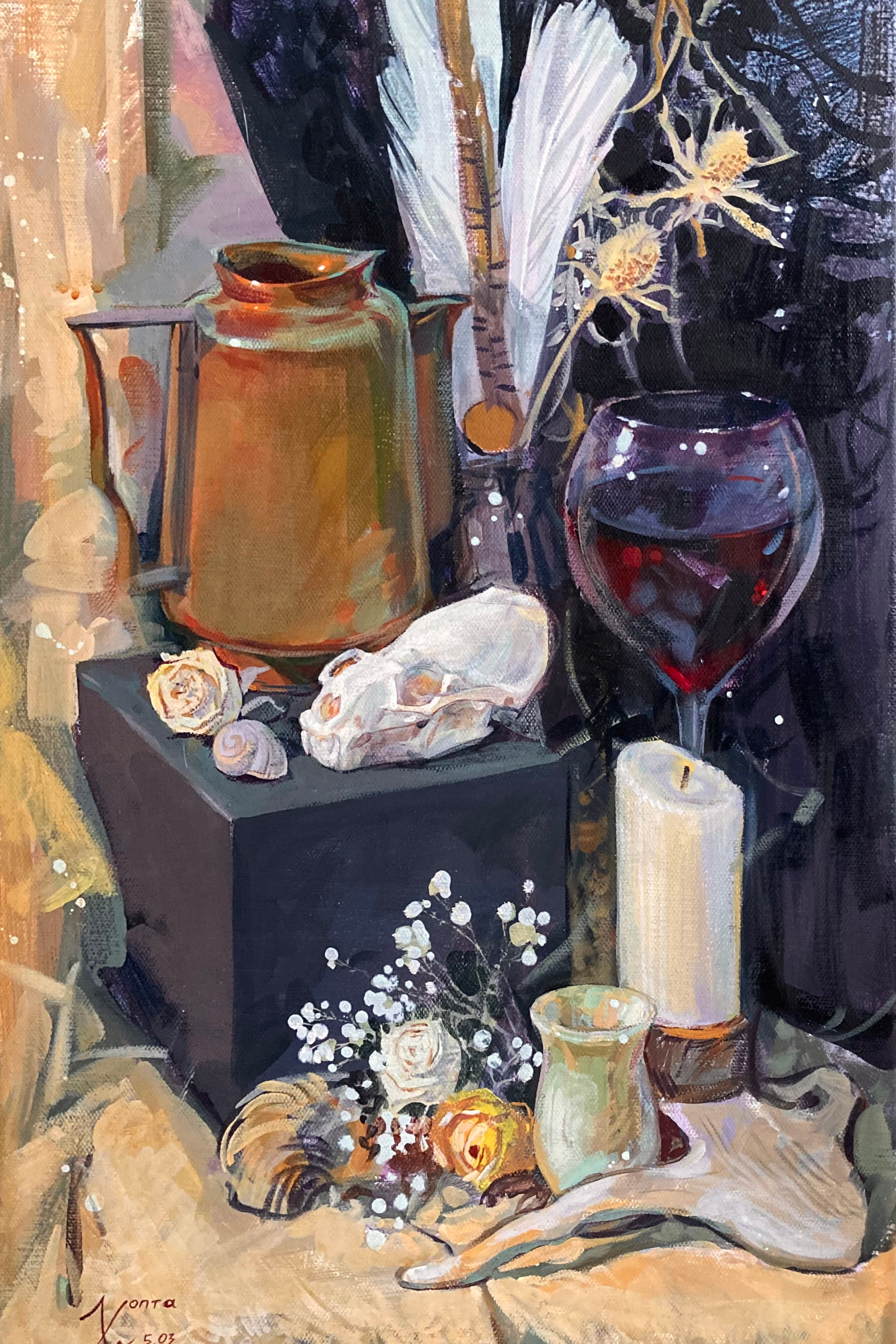ЖИВОПИСЬ ЦЕНЫ. Artist Anna Khopta. Oil and Acrylic Paintings. Moscow