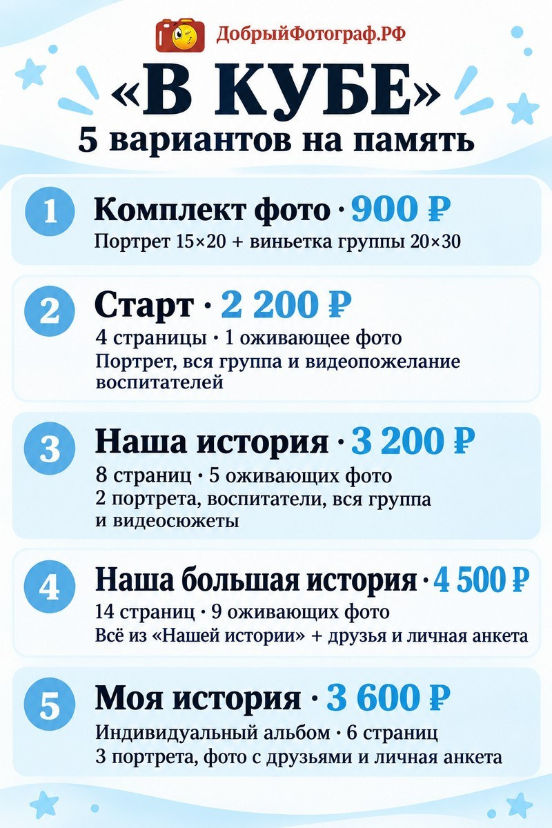 Выпускные альбомы для детского сада в Красноярске