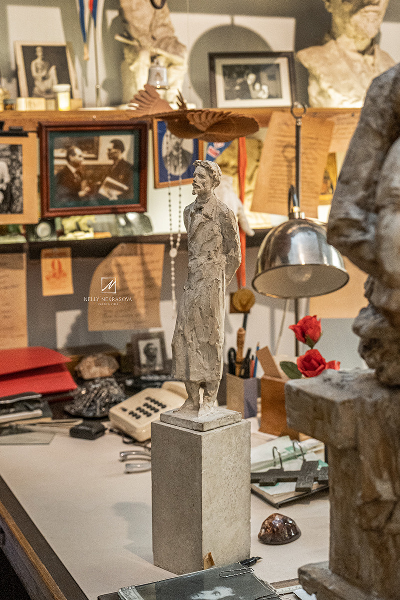 Мастерская скульптора. Фотограф и искусствовед в Туле и Санкт-Петербурге Нелли Некрасова
