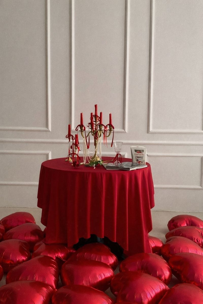 Оформление ко Дню всех влюбленных