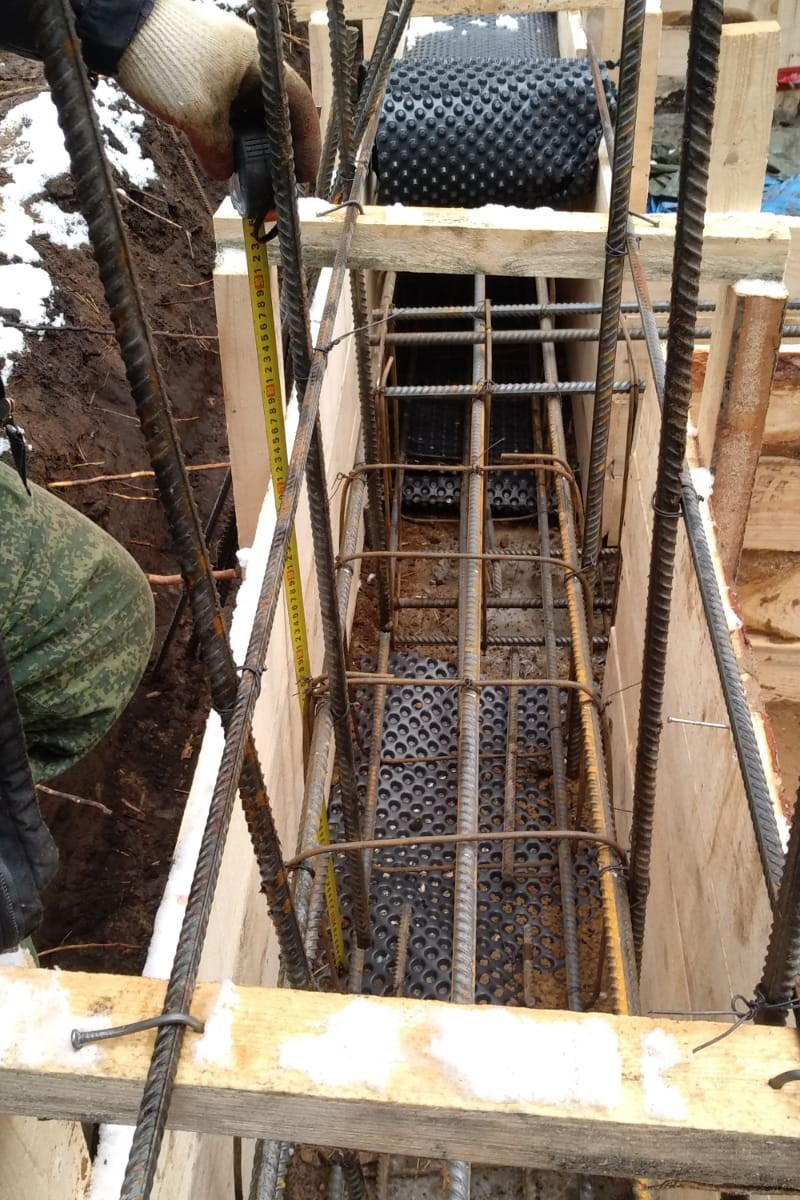 Фотографии рабочего процесса. Монолитное строительство домов в Самаре