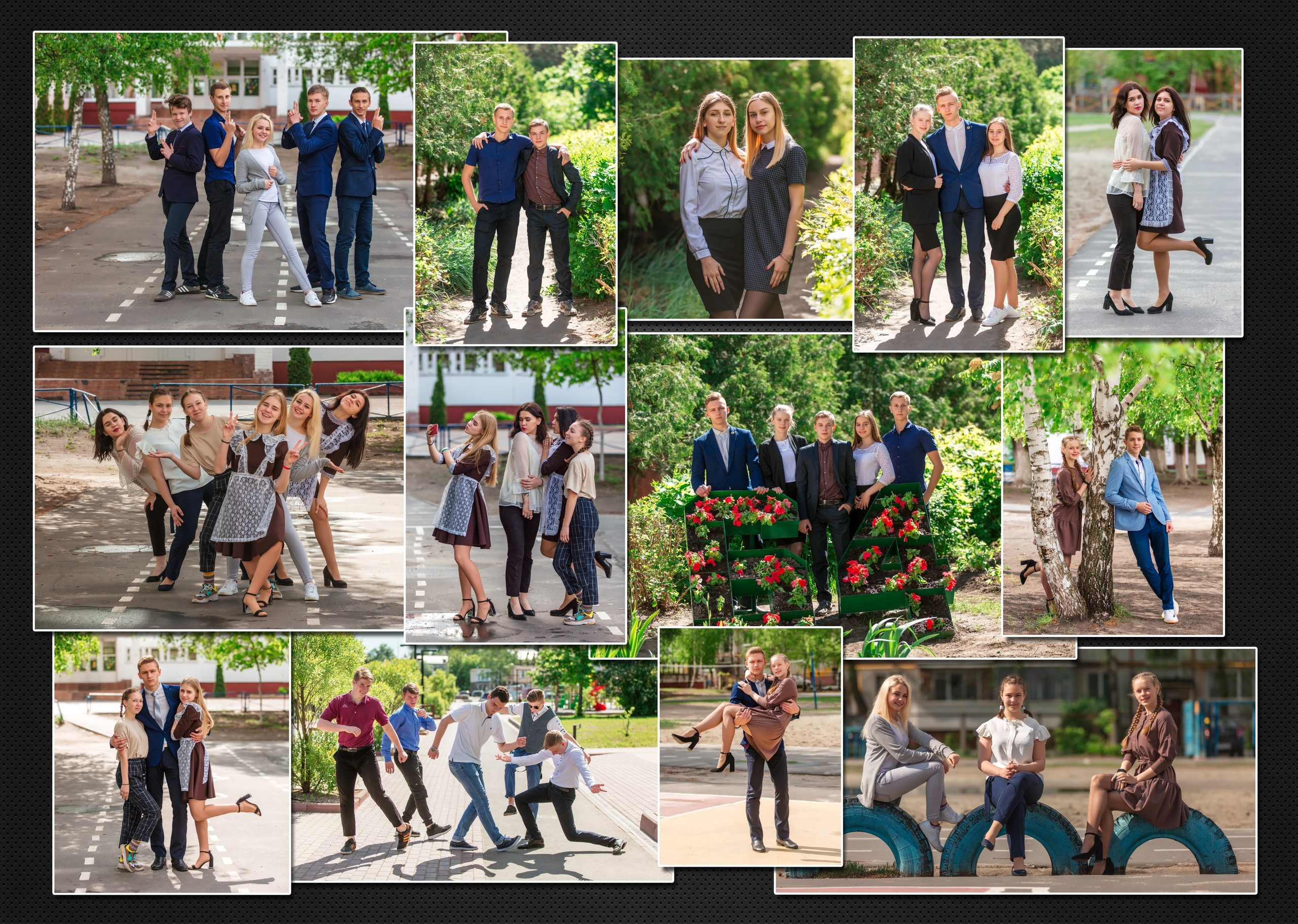 Темный альбом. Фотоцентр Перспектива: выпускные альбомы, фотошкола, курсы фотографии