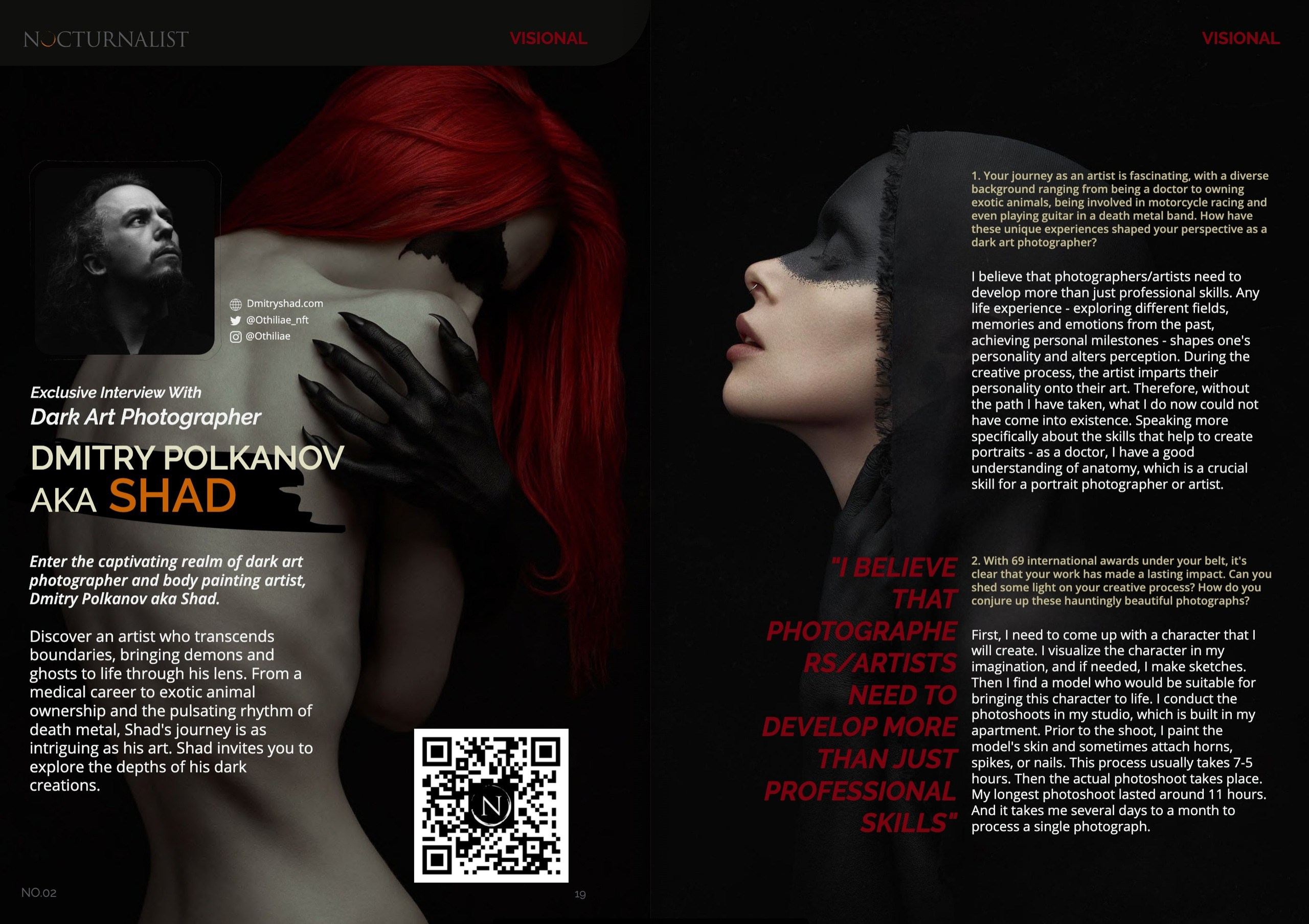 Bio and interview. Dmitry Shad