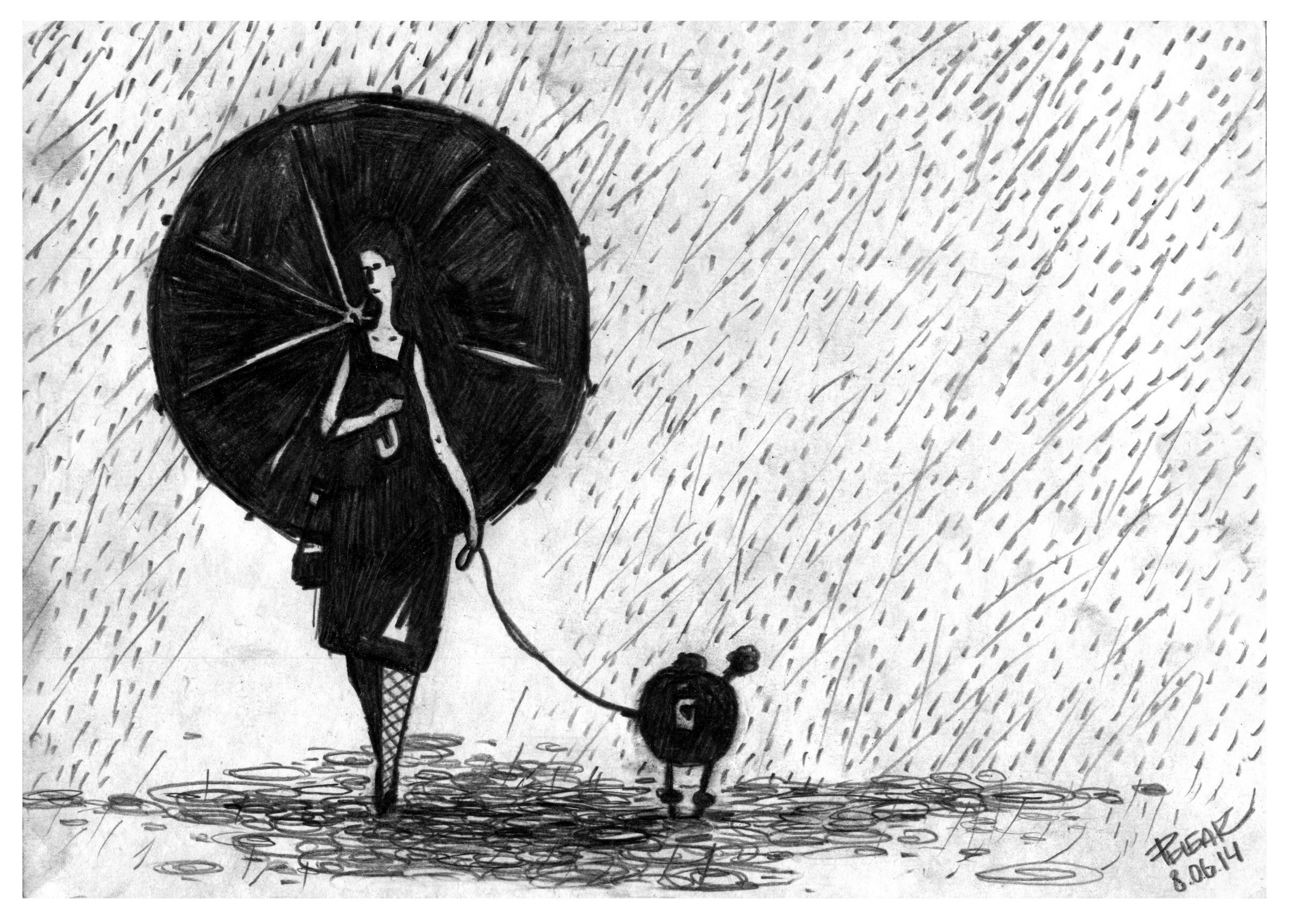 Графика 2014. Художник Рыбак Николай