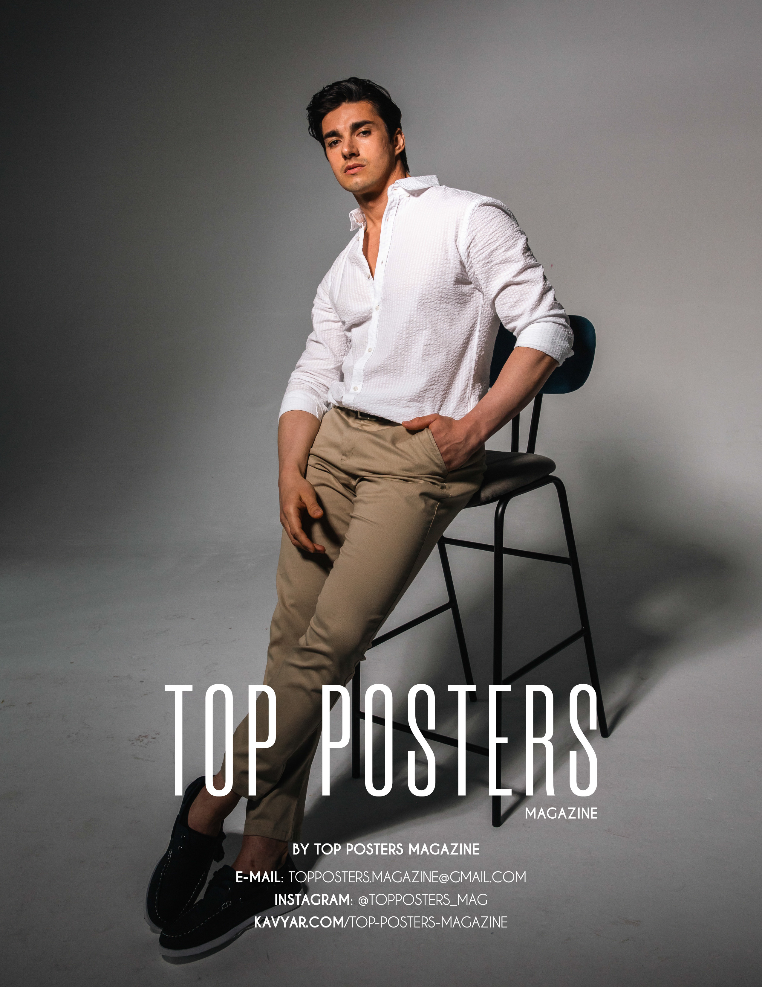 Мужская сессия в журнале TOP POSTERS. Visual artist, photographer Liana Darenskaya, Moscow