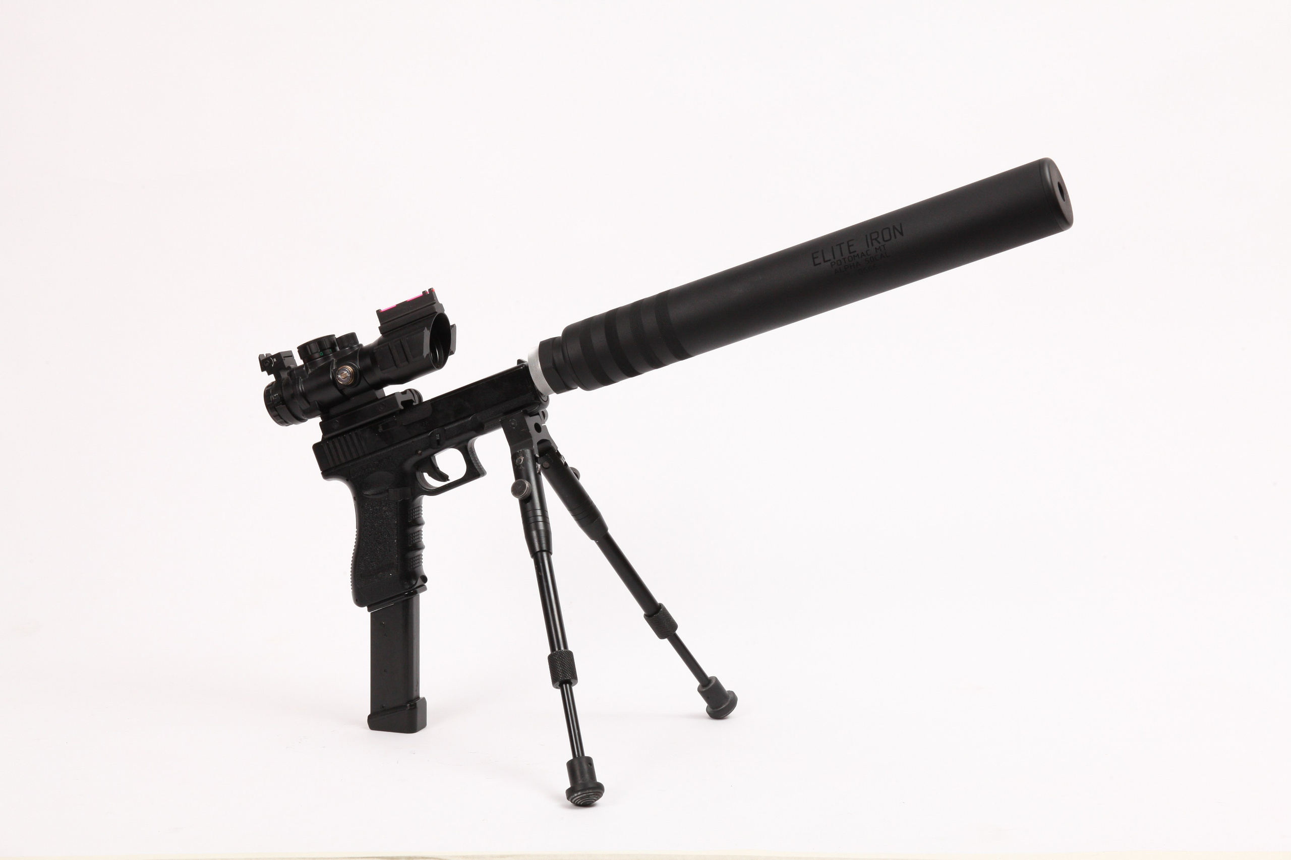 Самый большой страйкбольный глушитель. Страйкбольная мастерская Бигич Воркшоп