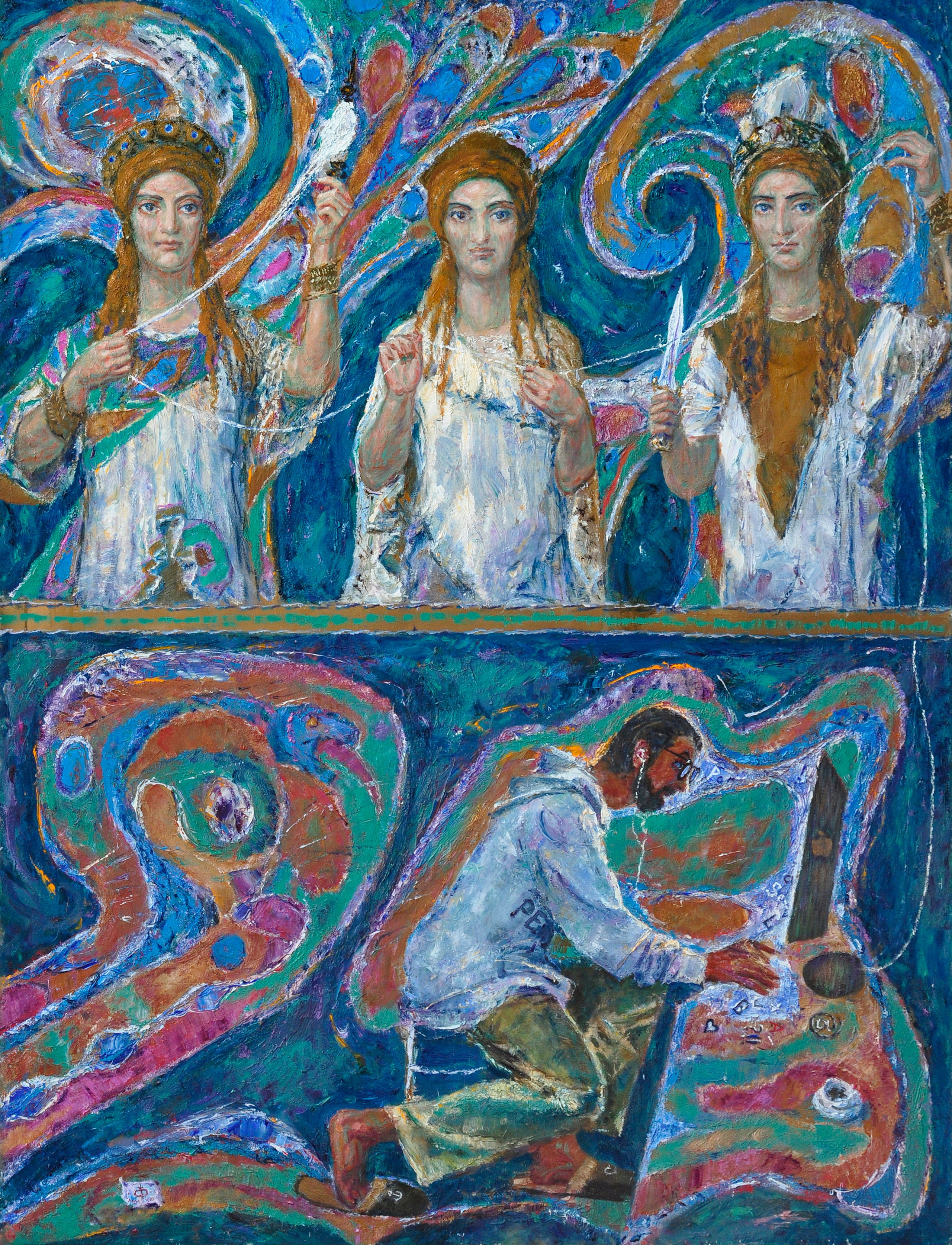 Двухчастные картины. Fedor Olevskiy Art