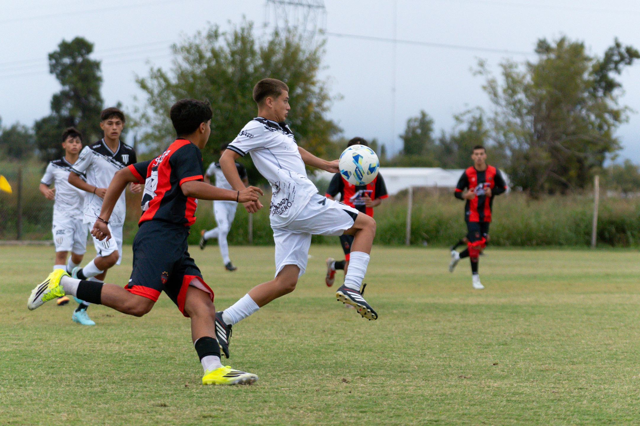 Youth football trial in Western Europe