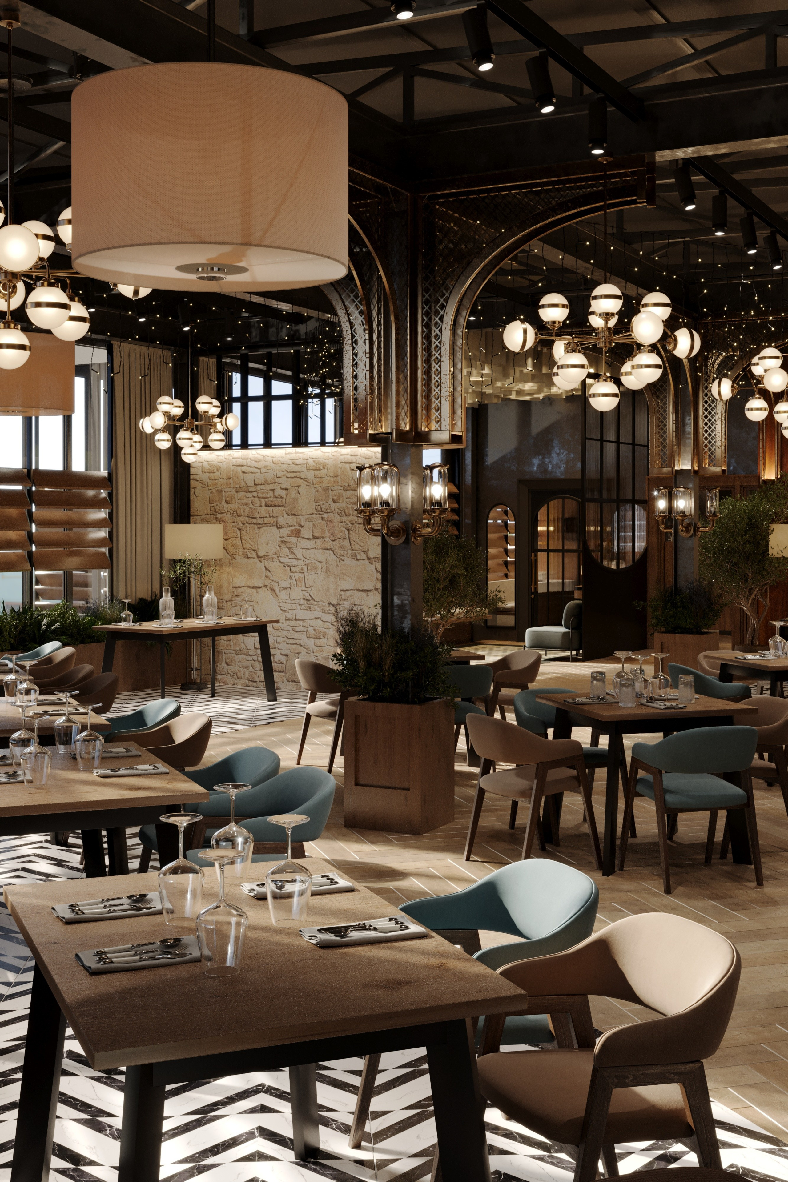 Гостиницы и кафе. Анна Терентьева — Дизайнер интерьера в Сочи